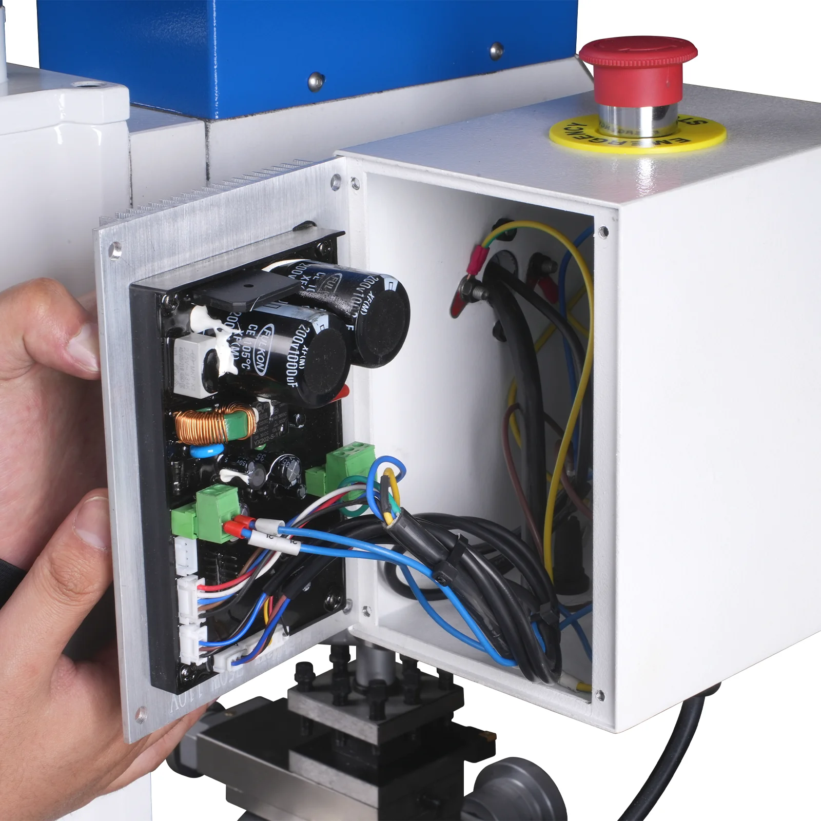 1.5 HP 10'' x 30'' Combination Lathe Milling Drilling Machine, 1.5'' Spindle Bore, 0-2000 RPM Variable Speed, High Precision Benchtop Lathe for Metalworking – Without Stand 1030VC - Image 20