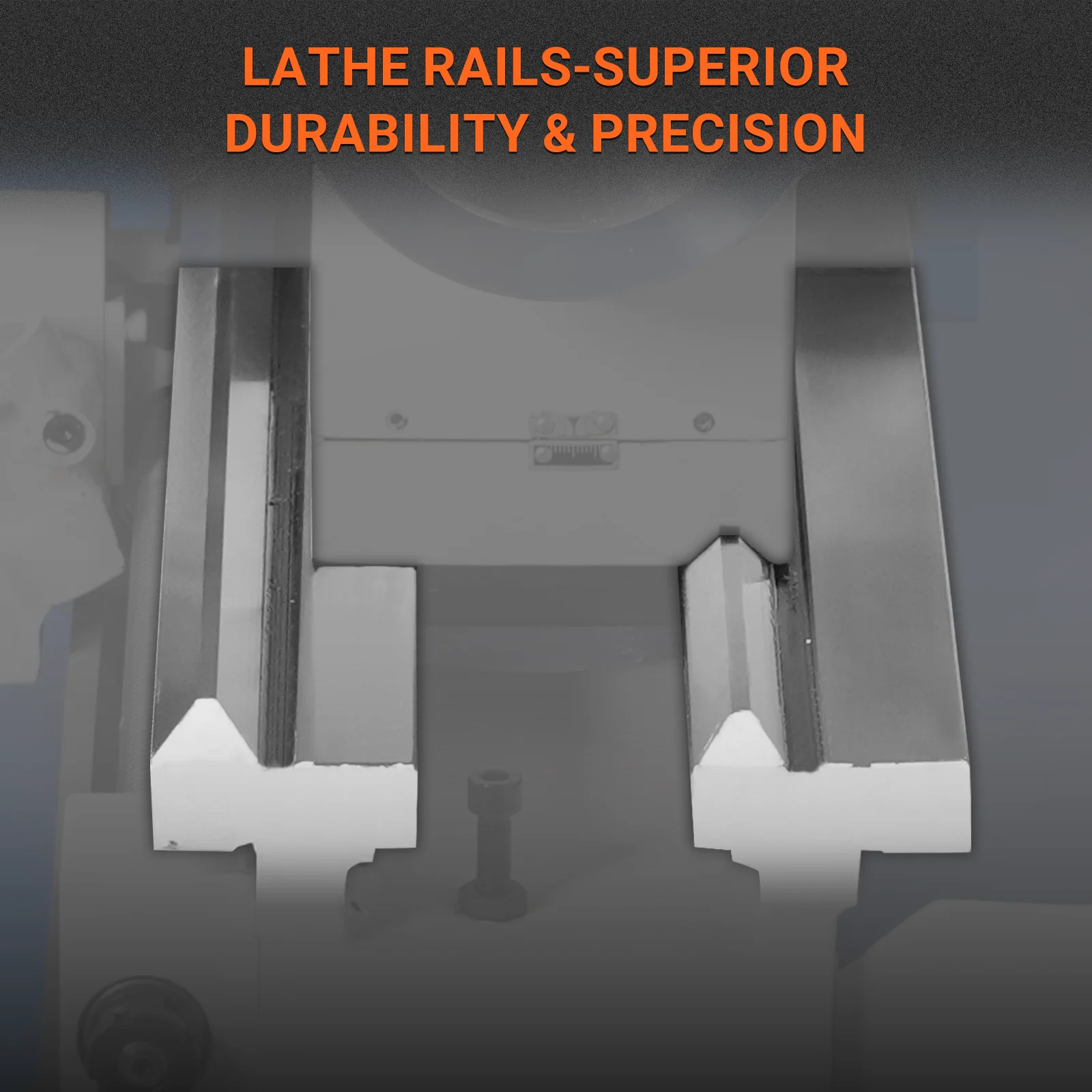 1.5‘’ Spindle Bore Metal Lathe Machine 8'' x 16'' High Precision Brushless Motor Mini 1.5HP Benchtop 0-2500 RPM Variable Speed Metal Working Machine 1.5‘’ Spindle Bore Small Lathe without Stand 0831V - Image 11