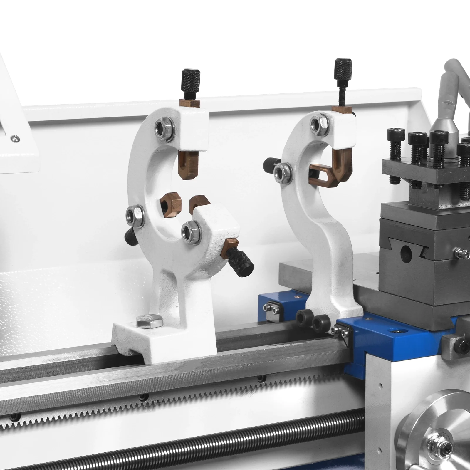 1.5‘’ Spindle Bore Metal Lathe Machine 8'' x 16'' High Precision Brushless Motor Mini 1.5HP Benchtop 0-2500 RPM Variable Speed Metal Working Machine 1.5‘’ Spindle Bore Small Lathe without Stand 0831V - Image 13