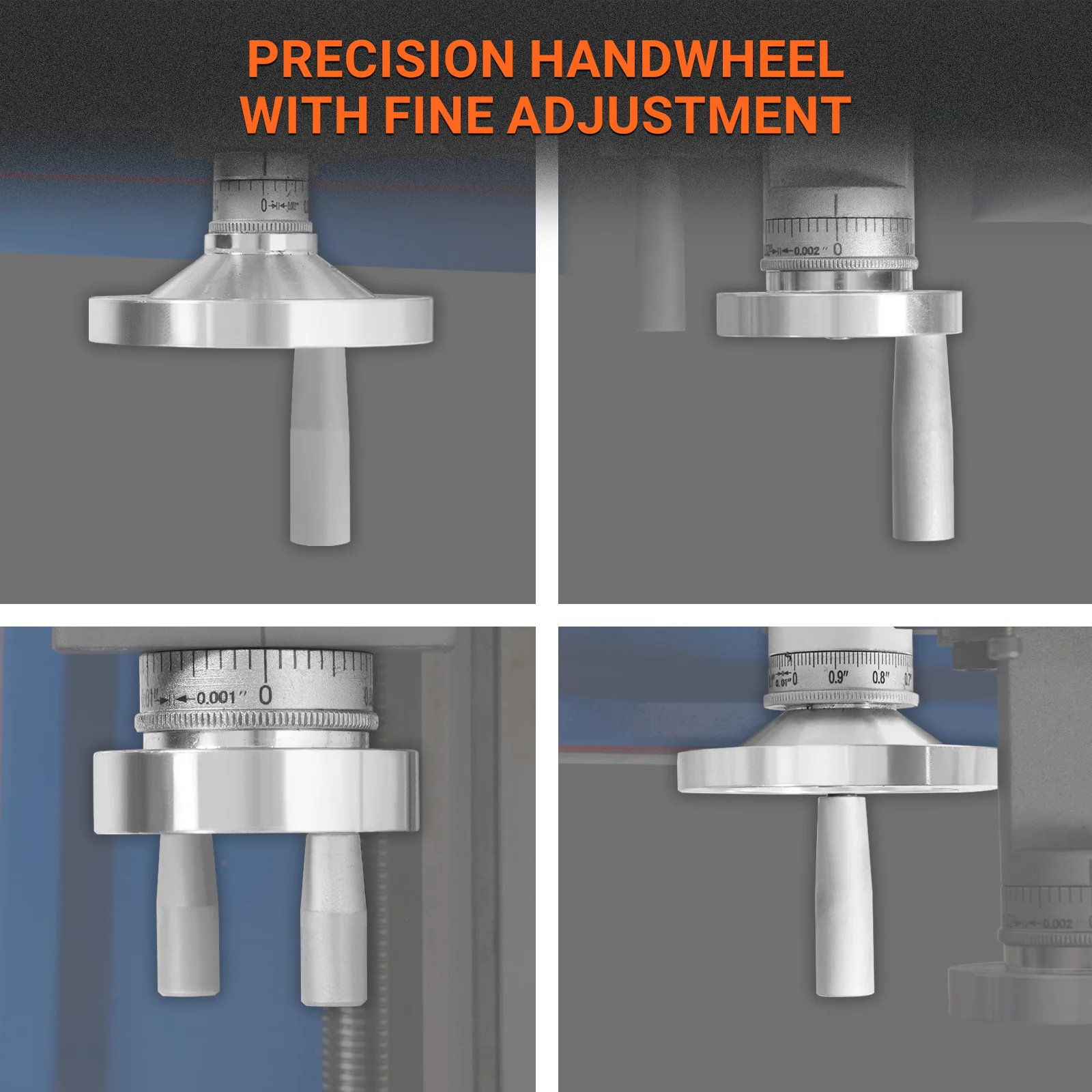 1.5‘’ Spindle Bore Metal Lathe Machine 8'' x 16'' High Precision Brushless Motor Mini 1.5HP Benchtop 0-2500 RPM Variable Speed Metal Working Machine 1.5‘’ Spindle Bore Small Lathe without Stand 0831V - Image 9