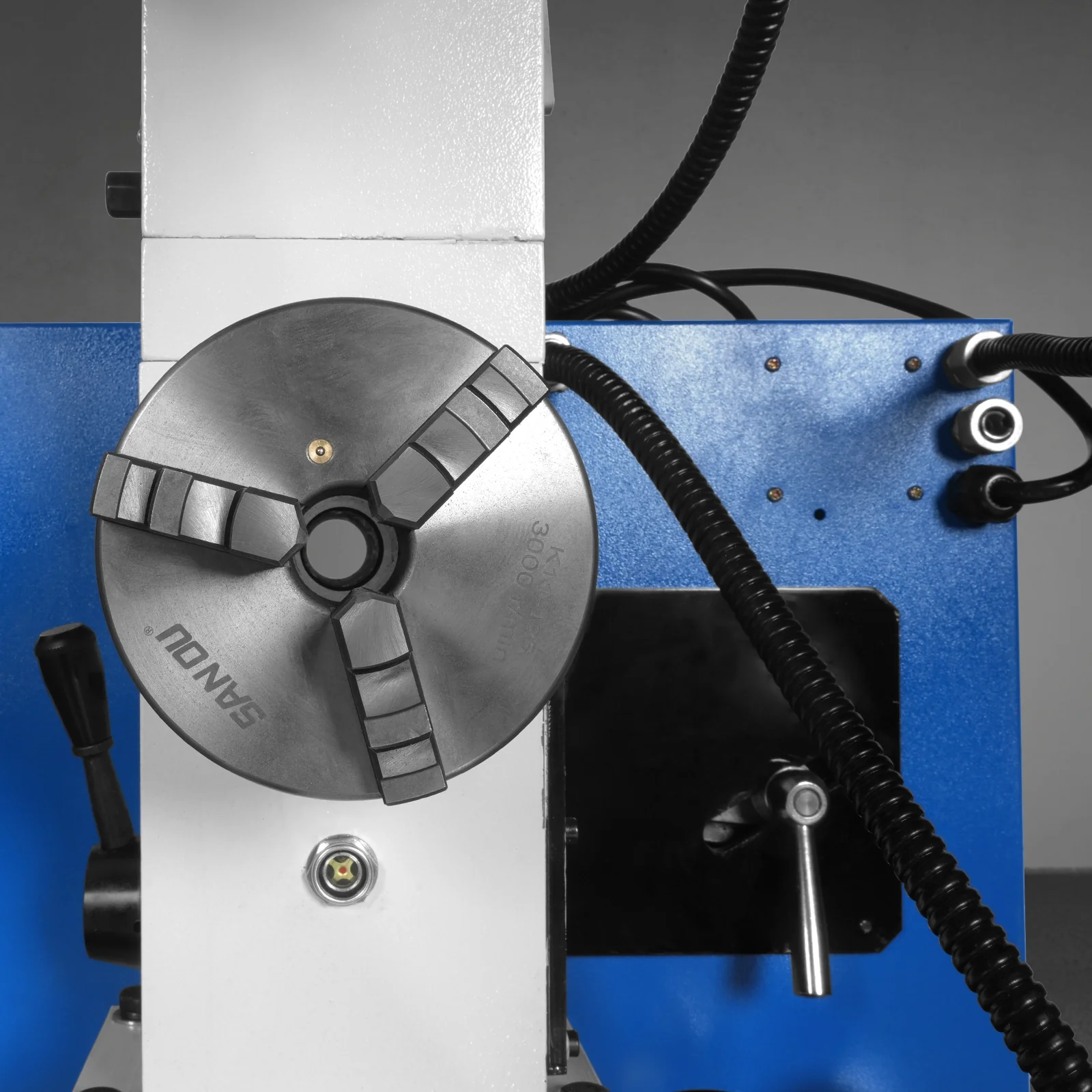 1 HP 16''x32'' Multi-Function Metal Lathe Milling Machine Head for Metalworking – Lathe, Drilling, and Milling Operations with Powerful Motor, Perfect for DIY, Workshops, and Professional Metalworking Projects without Stand CLM1632 - Image 4