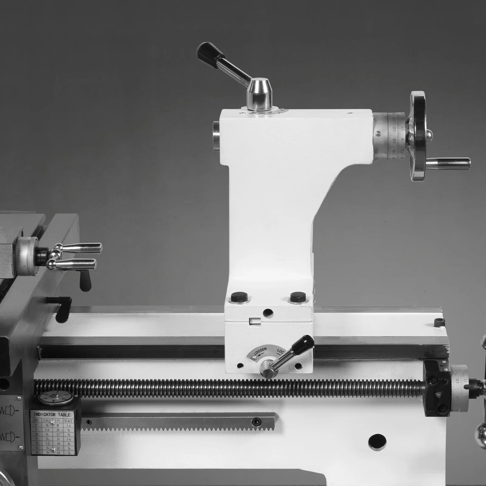 1 HP 16''x32'' Multi-Function Metal Lathe Milling Machine Head for Metalworking – Lathe, Drilling, and Milling Operations with Powerful Motor, Perfect for DIY, Workshops, and Professional Metalworking Projects without Stand CLM1632 - Image 9