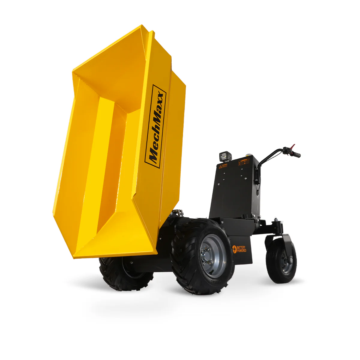 1100lb Loading 1000W DC Motor 48V Battery Powered Hydraulic Tipping Dump Cart,  EH50 - Image 15