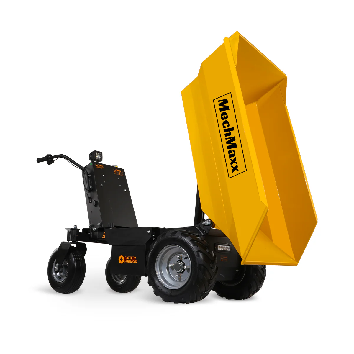 1100lb Loading 1000W DC Motor 48V Battery Powered Hydraulic Tipping Dump Cart,  EH50 - Image 16
