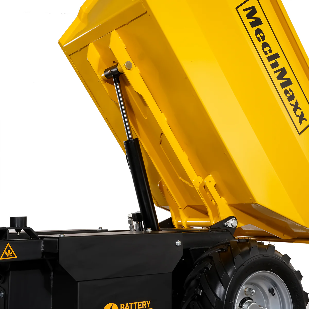 1100lb Loading 1000W DC Motor 48V Battery Powered Hydraulic Tipping Dump Cart,  EH50 - Image 7