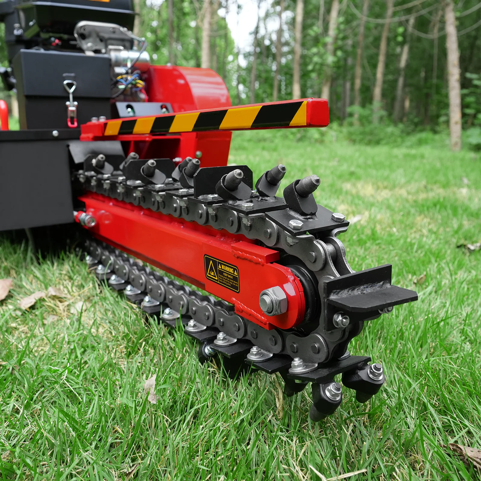 14HP 429cc KOHLER E-start 24'' Ditching Mini Trencher ,  TCR1500 - Image 5