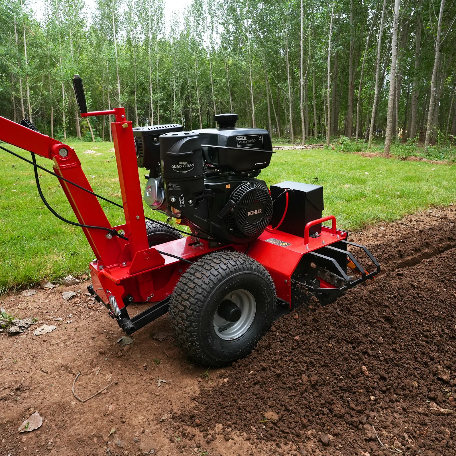 14HP 429cc KOHLER E-start 24'' Ditching Mini Trencher ,  TCR1500 - Image 6