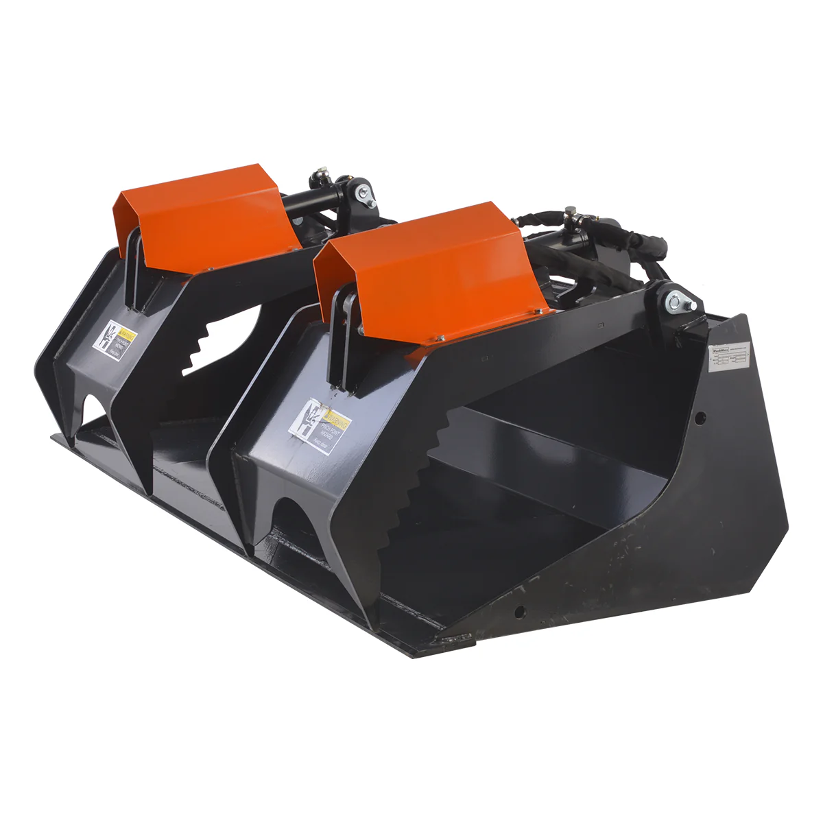 72” Skid Steer Solid Bottom Grapple Bucket, 38.5in Grab Opening, 3000lbs Capacity , SWG72 - Image 6