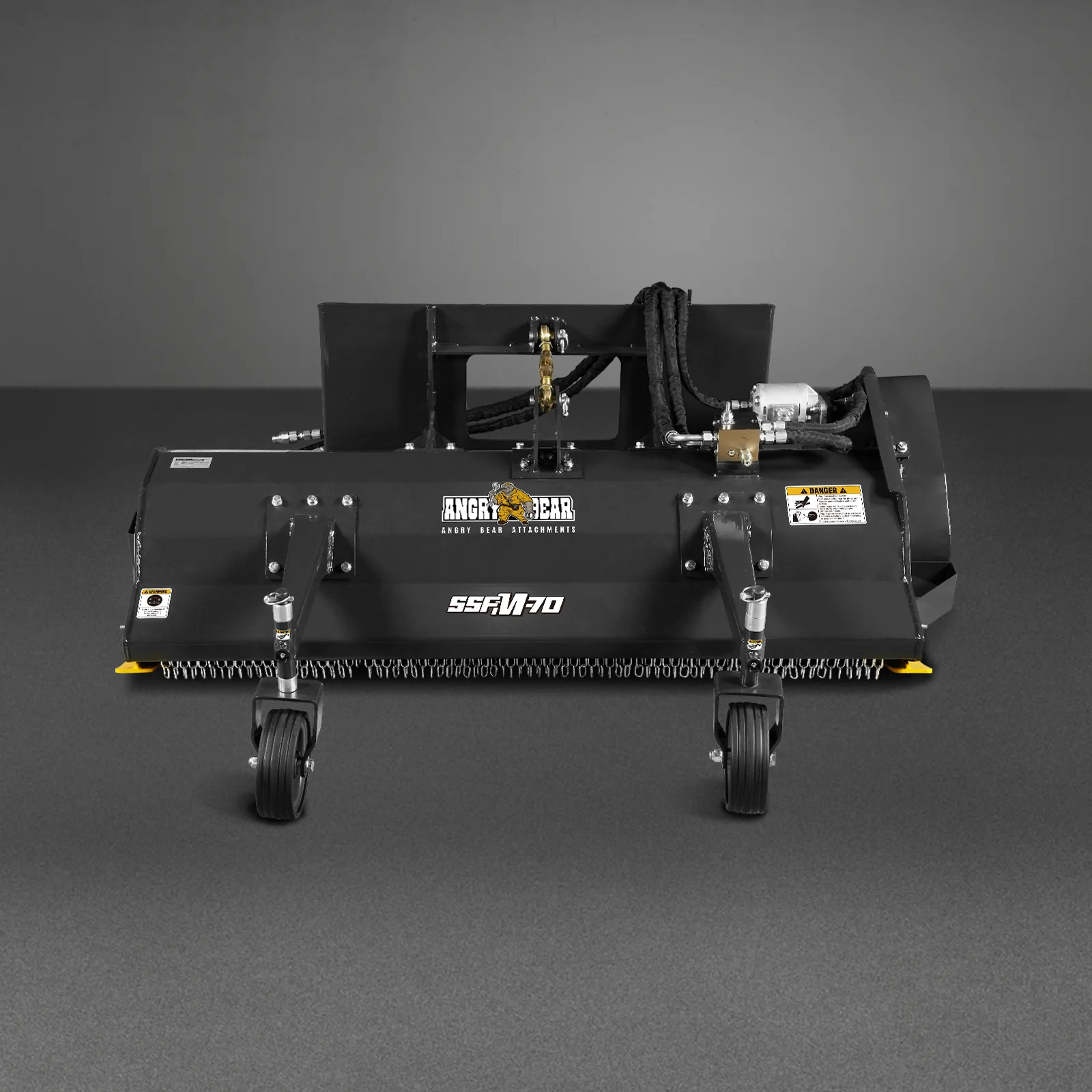 MechMaxx 68" Hydraulic Skid Steer Flail Mower Attachment,  SSFM-70 - Image 7