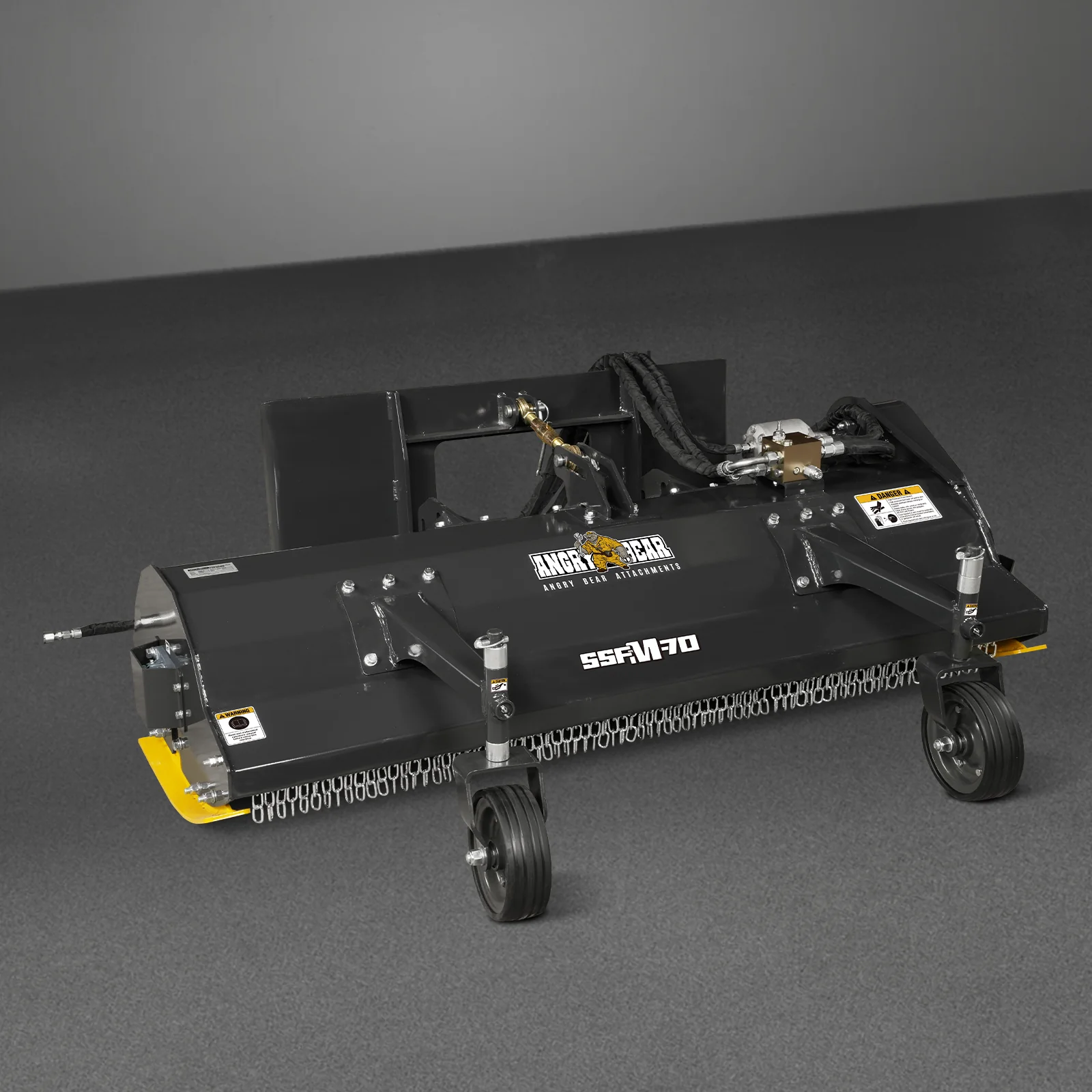 MechMaxx 68" Hydraulic Skid Steer Flail Mower Attachment,  SSFM-70 - Image 9