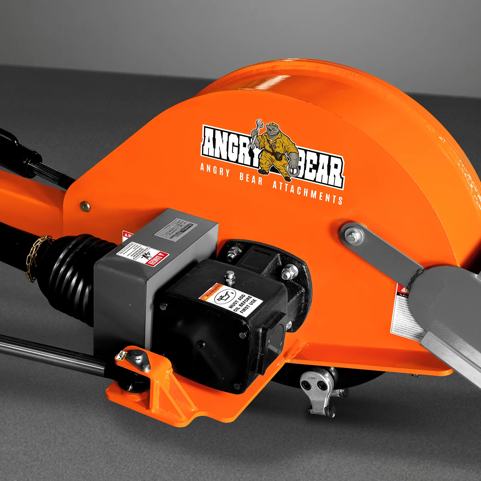 24'' Cutting Wheel Hydraulic Cylinders Stump Grinder,  (PTO Shaft Included with Slip Clutch) ,  35-60hp,   TSG61 - Image 16