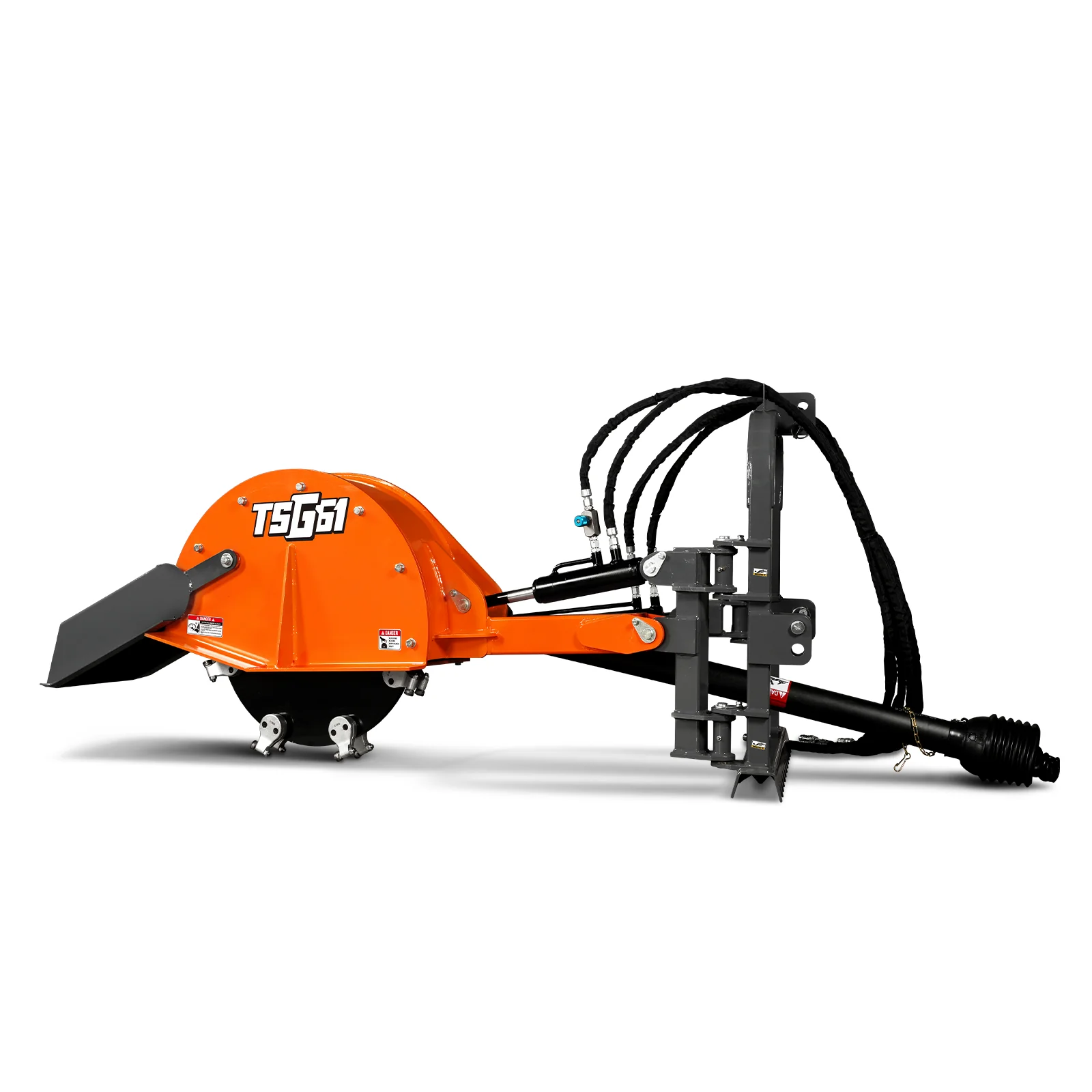 24'' Cutting Wheel Hydraulic Cylinders Stump Grinder,  (PTO Shaft Included with Slip Clutch) ,  35-60hp,   TSG61 - Image 20