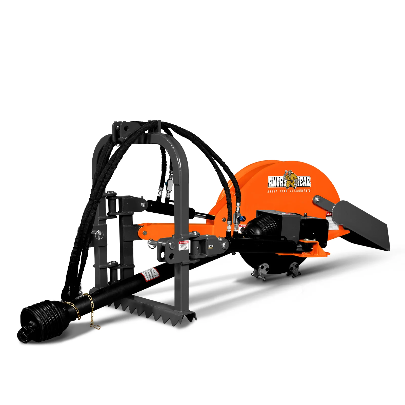 24'' Cutting Wheel Hydraulic Cylinders Stump Grinder,  (PTO Shaft Included with Slip Clutch) ,  35-60hp,   TSG61 - Image 23