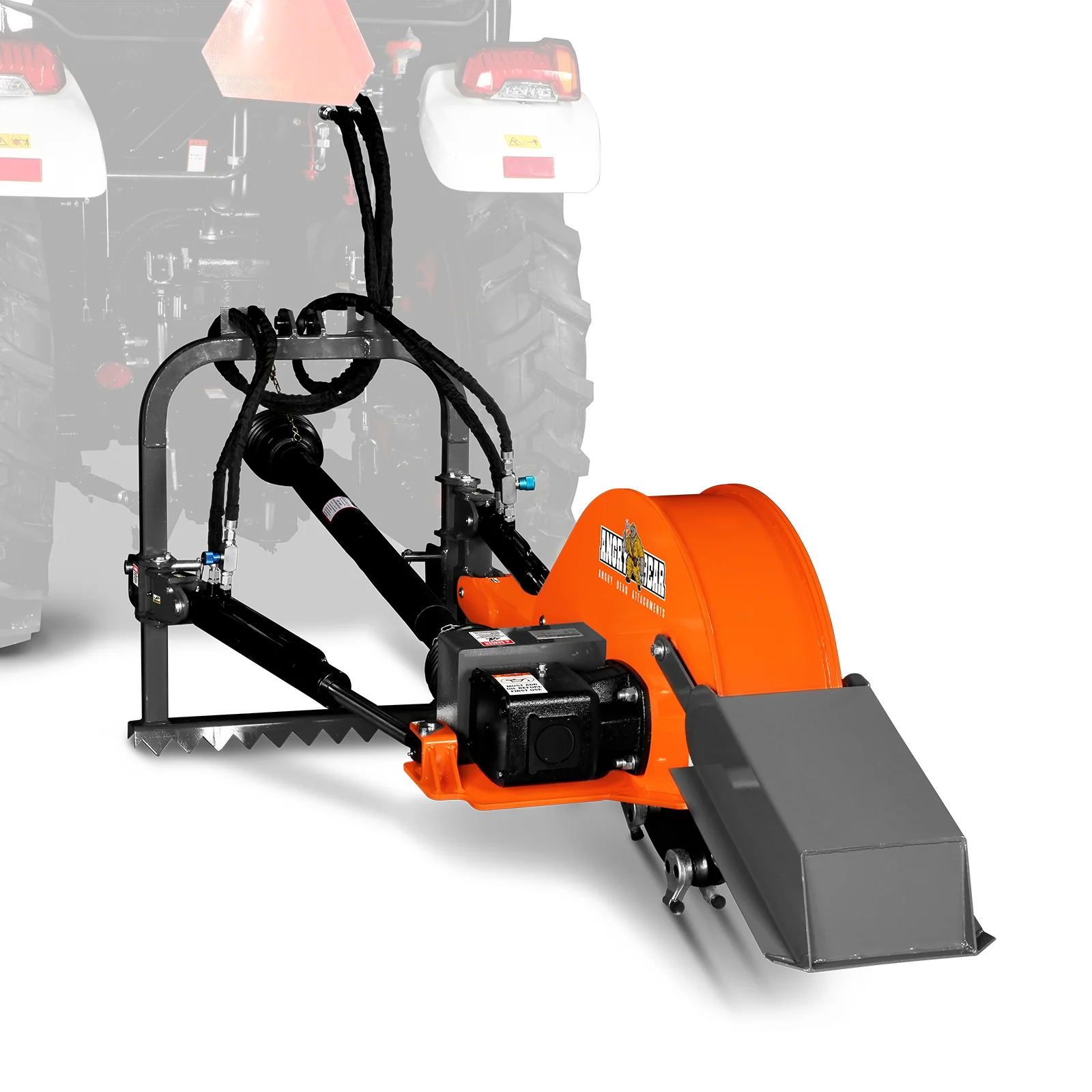 24'' Cutting Wheel Hydraulic Cylinders Stump Grinder,  (PTO Shaft Included with Slip Clutch) ,  35-60hp,   TSG61 - Image 25