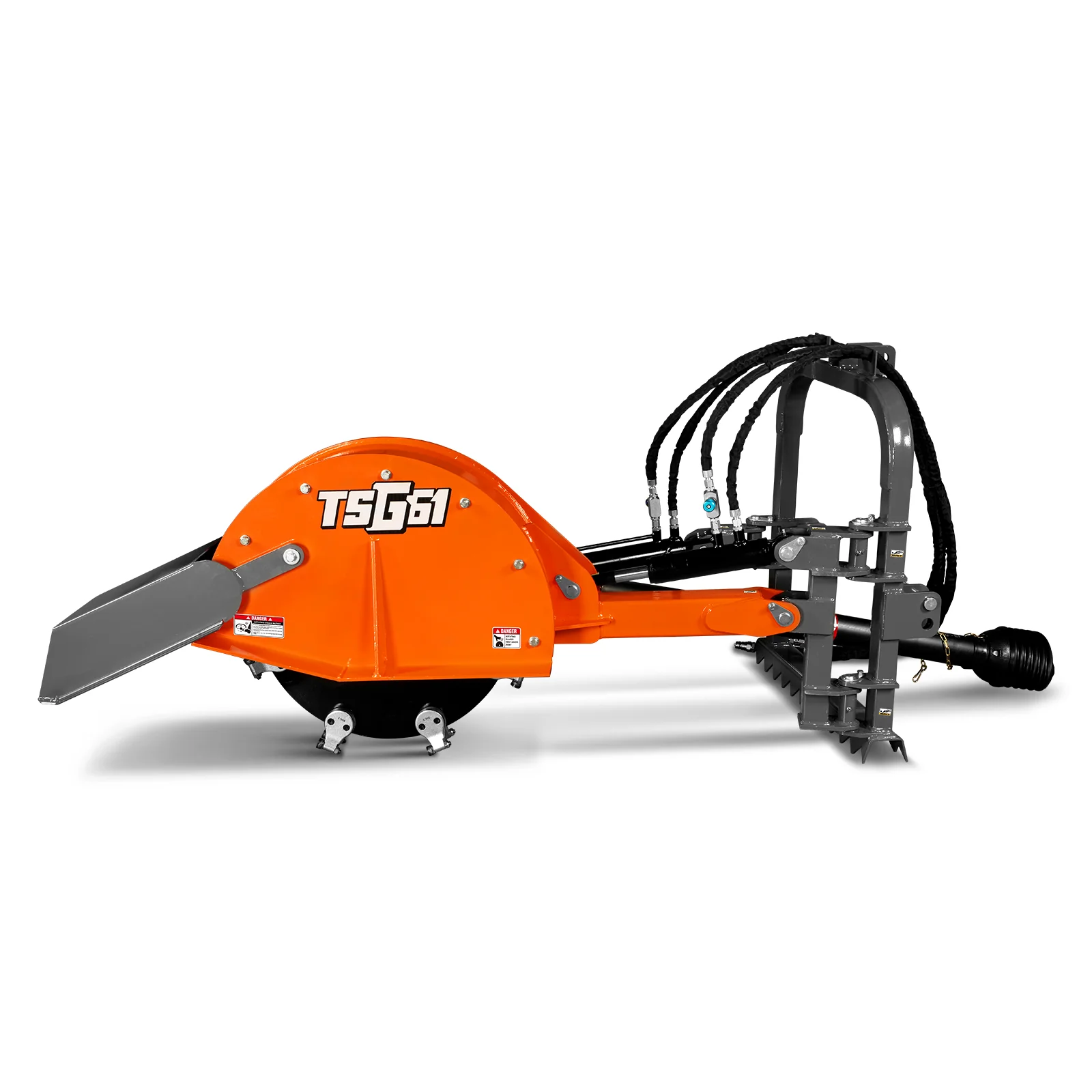 24'' Cutting Wheel Hydraulic Cylinders Stump Grinder,  (PTO Shaft Included with Slip Clutch) ,  35-60hp,   TSG61 - Image 32