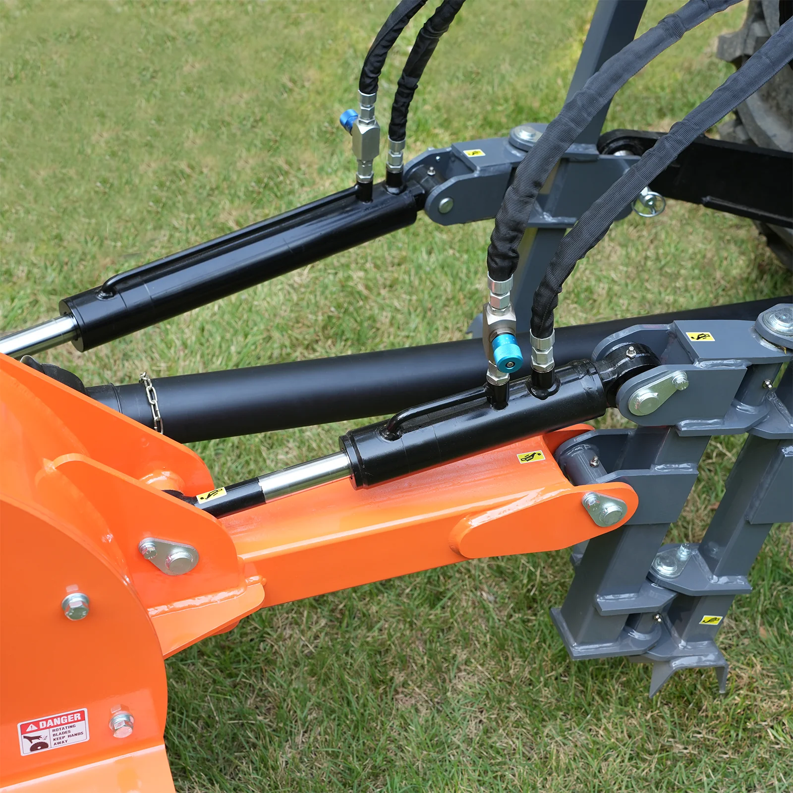 24'' Cutting Wheel Hydraulic Cylinders Stump Grinder,  (PTO Shaft Included with Slip Clutch) ,  35-60hp,   TSG61 - Image 7