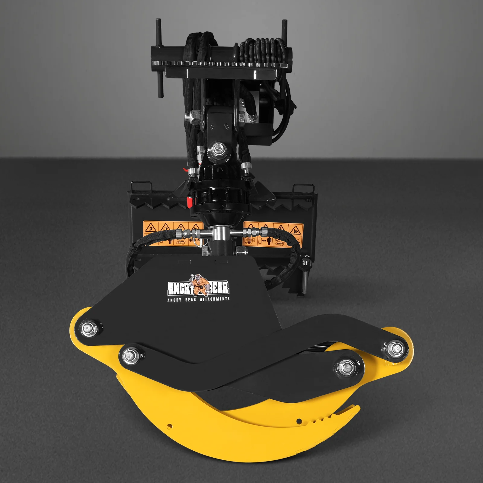 59" Multi-purpose Hydraulic Rotating Log Grapple For Mini Skid Steer, 1500lbs Lift Capacity, 360° Rotational Ability - Image 34