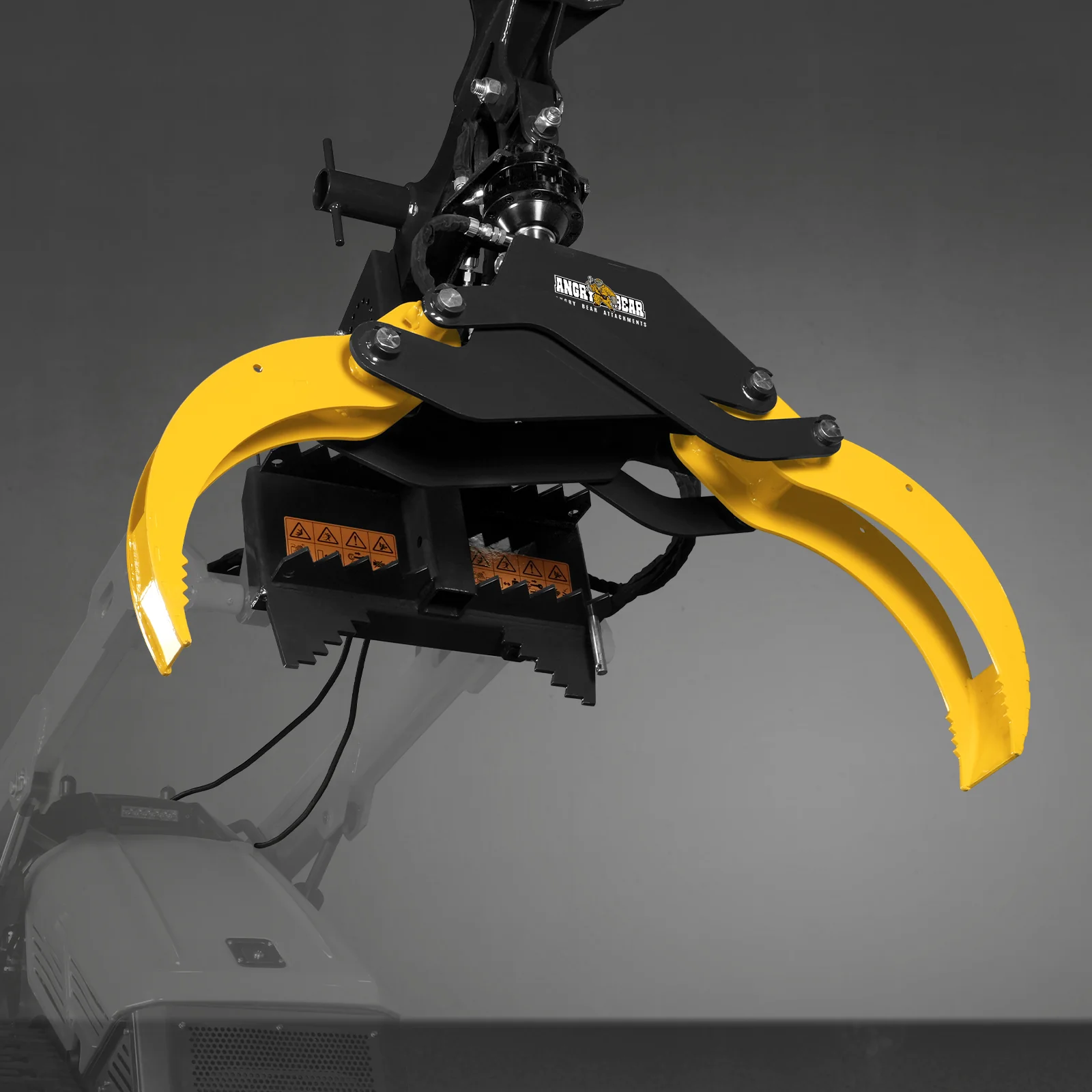 59" Multi-purpose Hydraulic Rotating Log Grapple For Mini Skid Steer, 1500lbs Lift Capacity, 360° Rotational Ability - Image 41