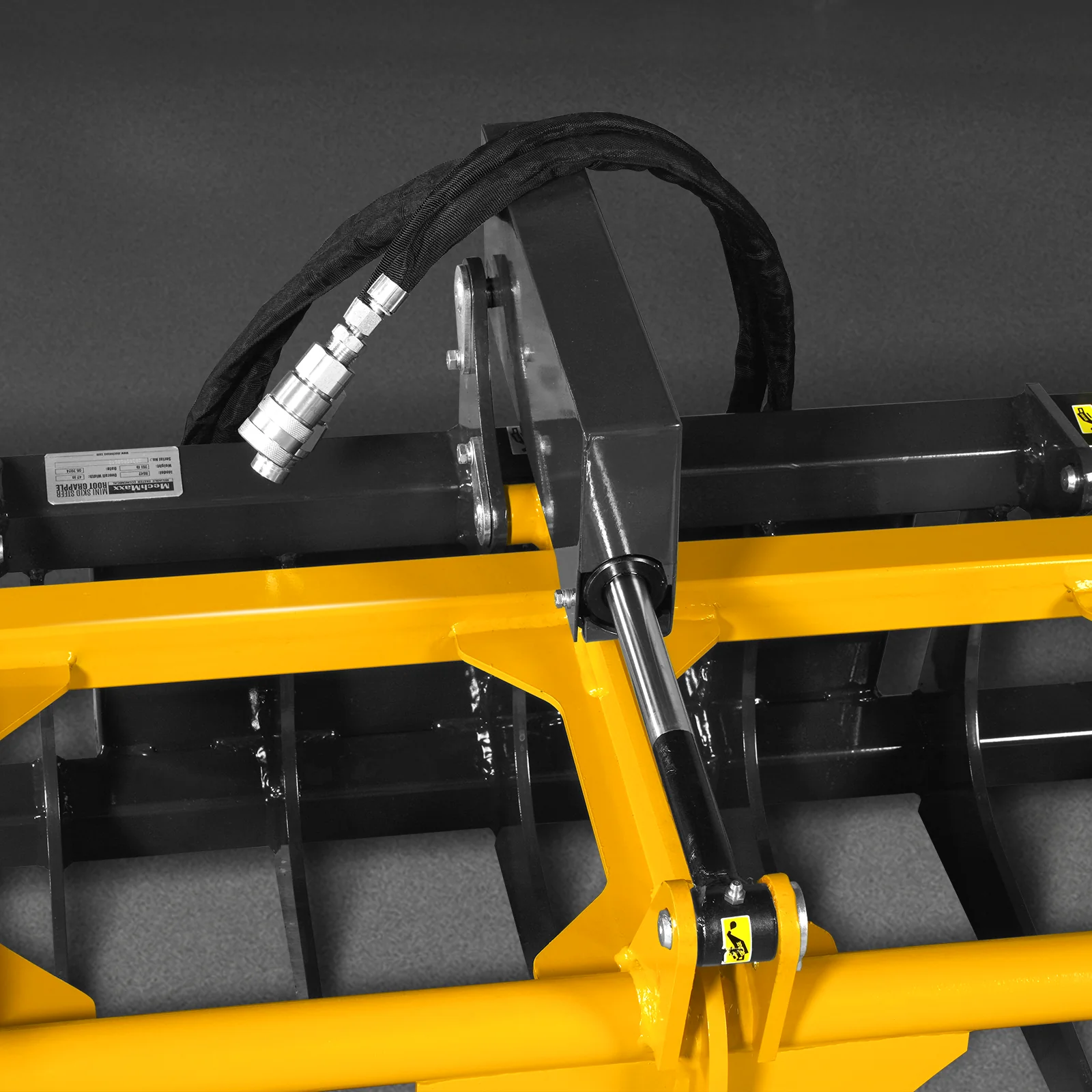 42" Mini Skid Steer Skeleton Grapple Attachment,   24" Arm Opening,  2000 lb Weight Capacity - Image 10