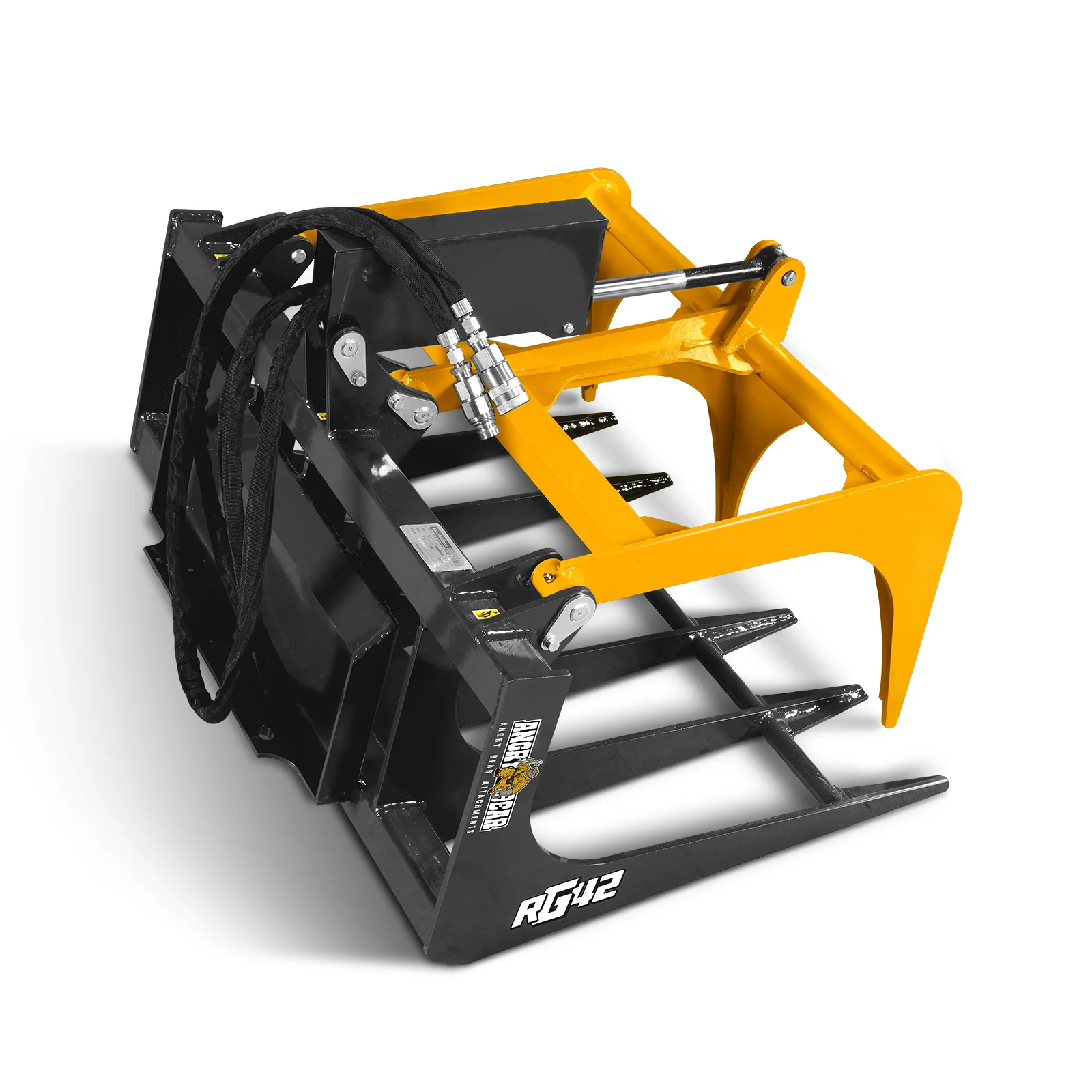 42" Mini Skid Steer Skeleton Grapple Attachment,   24" Arm Opening,  2000 lb Weight Capacity - Image 15