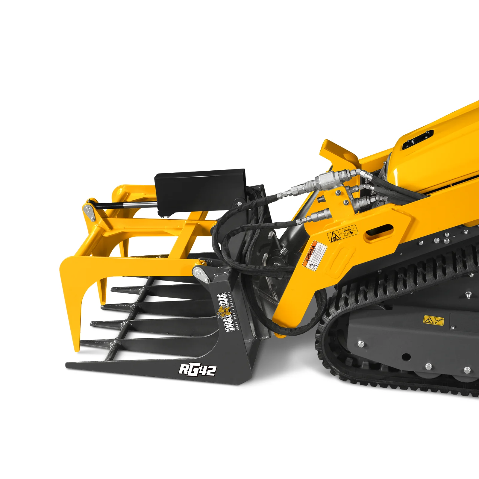 42" Mini Skid Steer Skeleton Grapple Attachment,   24" Arm Opening,  2000 lb Weight Capacity - Image 19