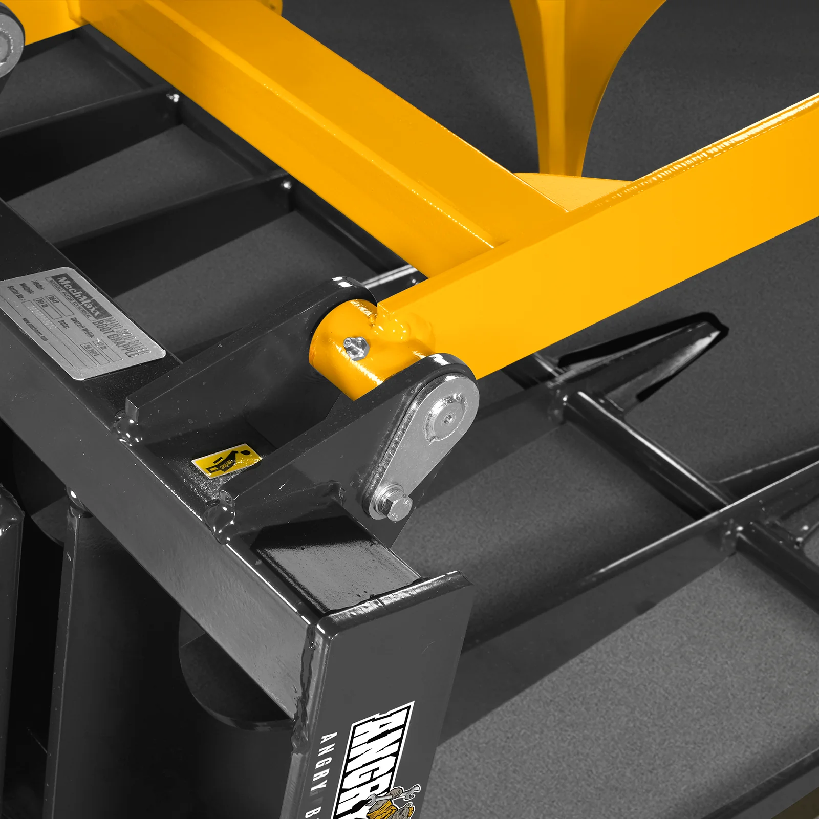 42" Mini Skid Steer Skeleton Grapple Attachment,   24" Arm Opening,  2000 lb Weight Capacity - Image 6