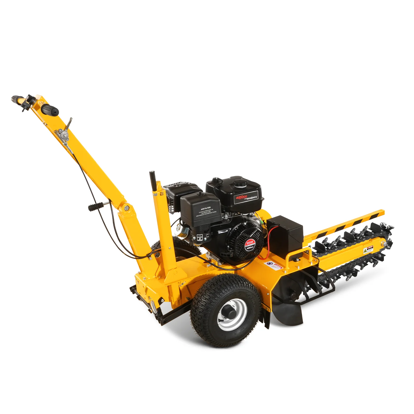 15HP 420cc E-Start Powered 24" Ditching Trencher ,  TCR1500 - Image 11