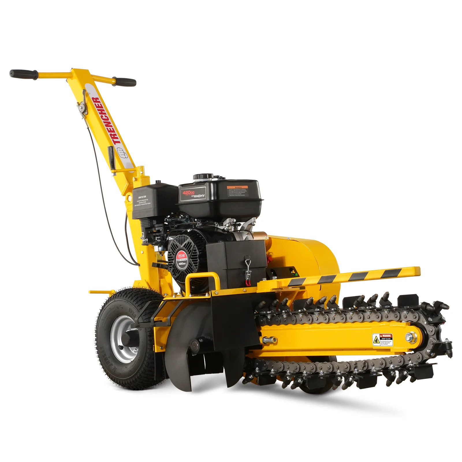 15HP 420cc E-Start Powered 24" Ditching Trencher ,  TCR1500 - Image 17