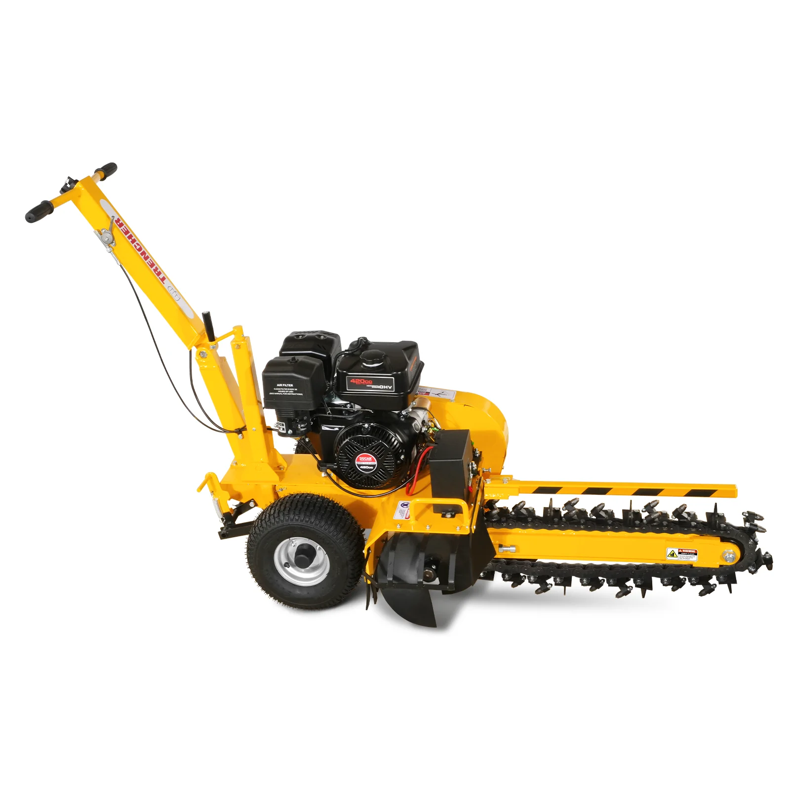 15HP 420cc E-Start Powered 24" Ditching Trencher ,  TCR1500 - Image 6