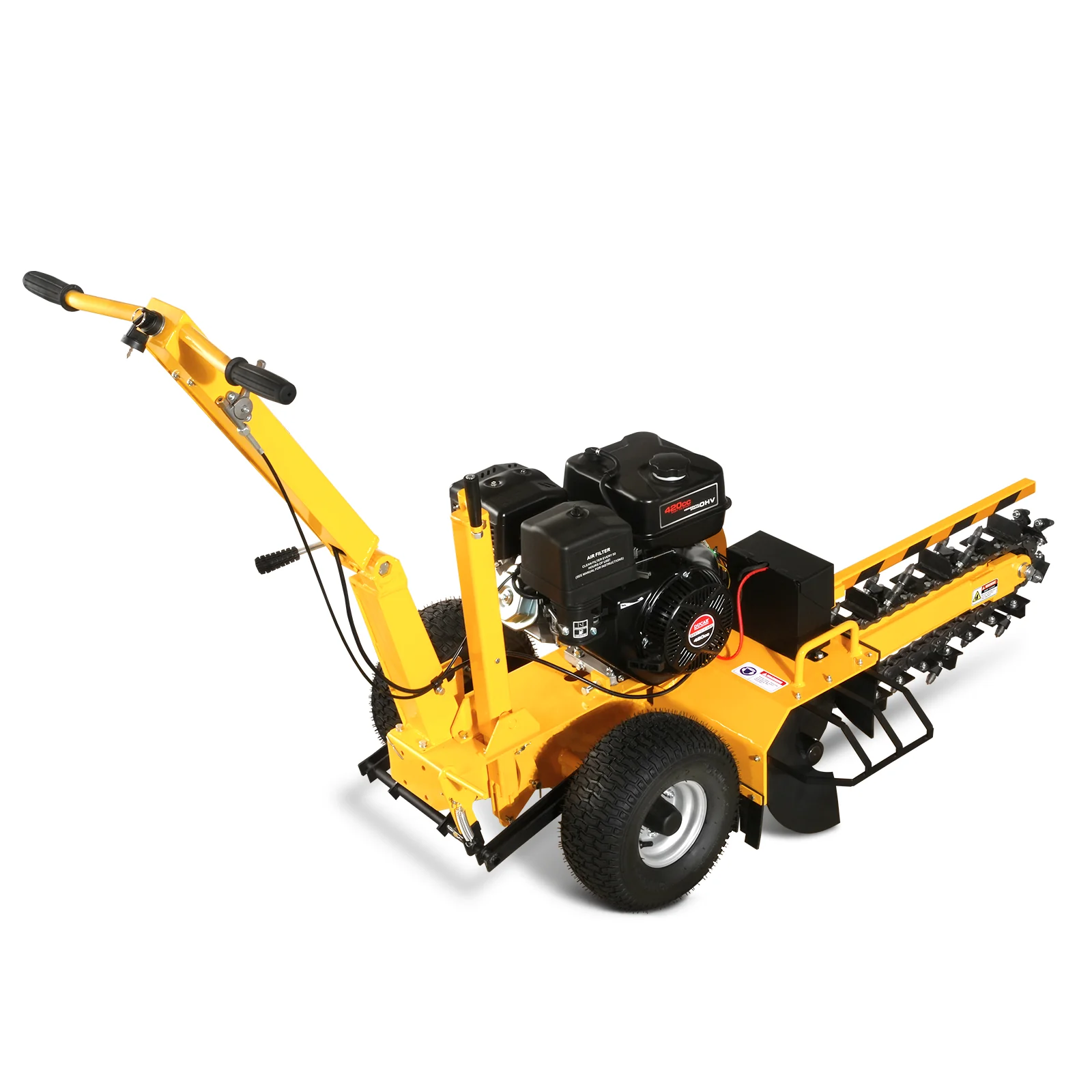 15HP 420cc E-Start Powered 24" Ditching Trencher ,  TCR1500 - Image 7