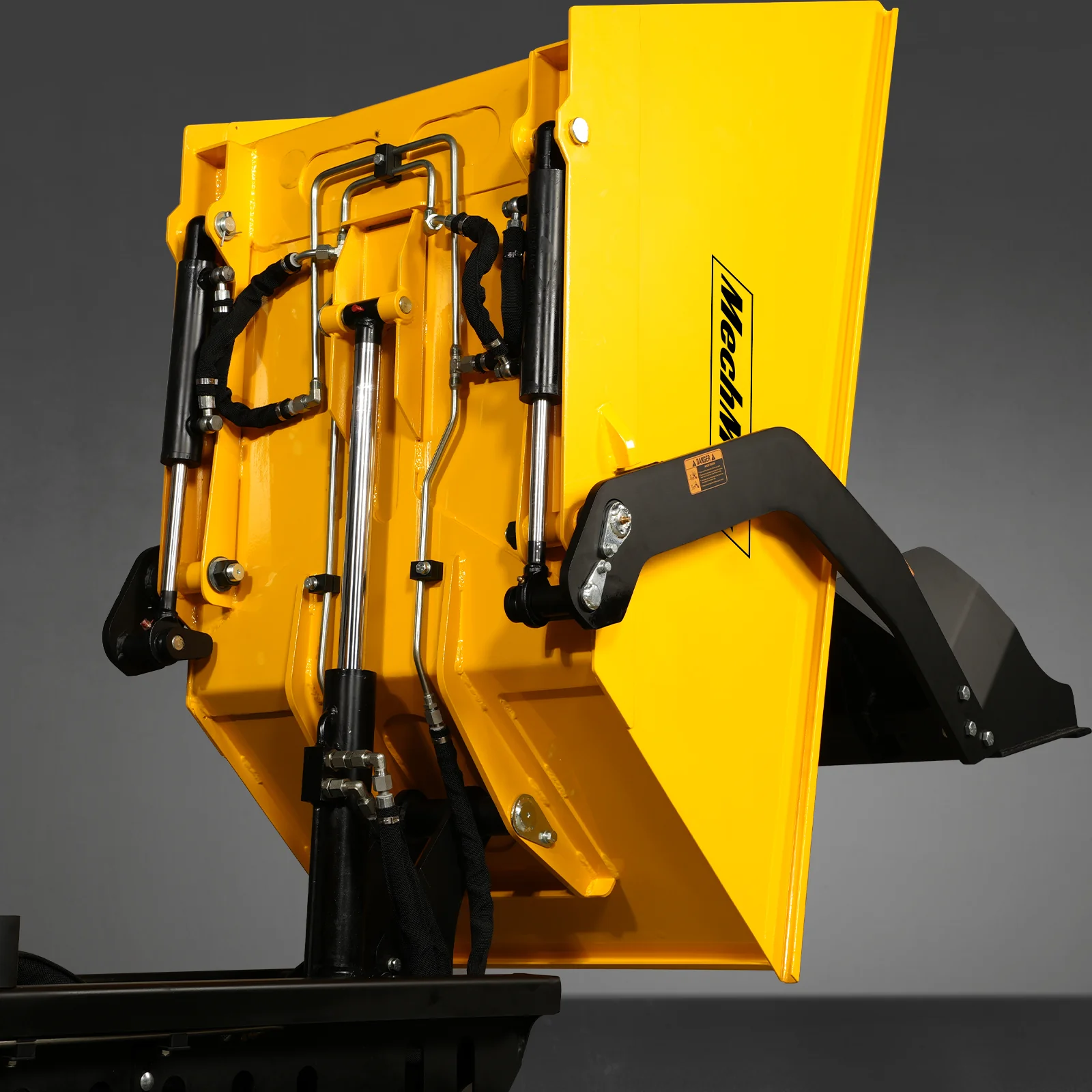 1800lb 420cc  E-start Gas Engine Stand-ON Hydraulic Track Dumper with Self-Loading ,  T80 - Image 10