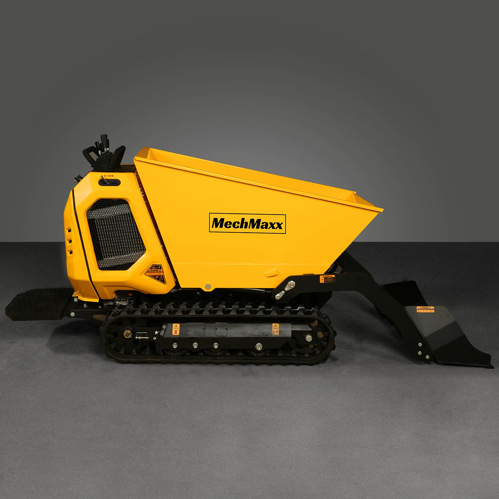1800lb 420cc  E-start Gas Engine Stand-ON Hydraulic Track Dumper with Self-Loading ,  T80 - Image 14