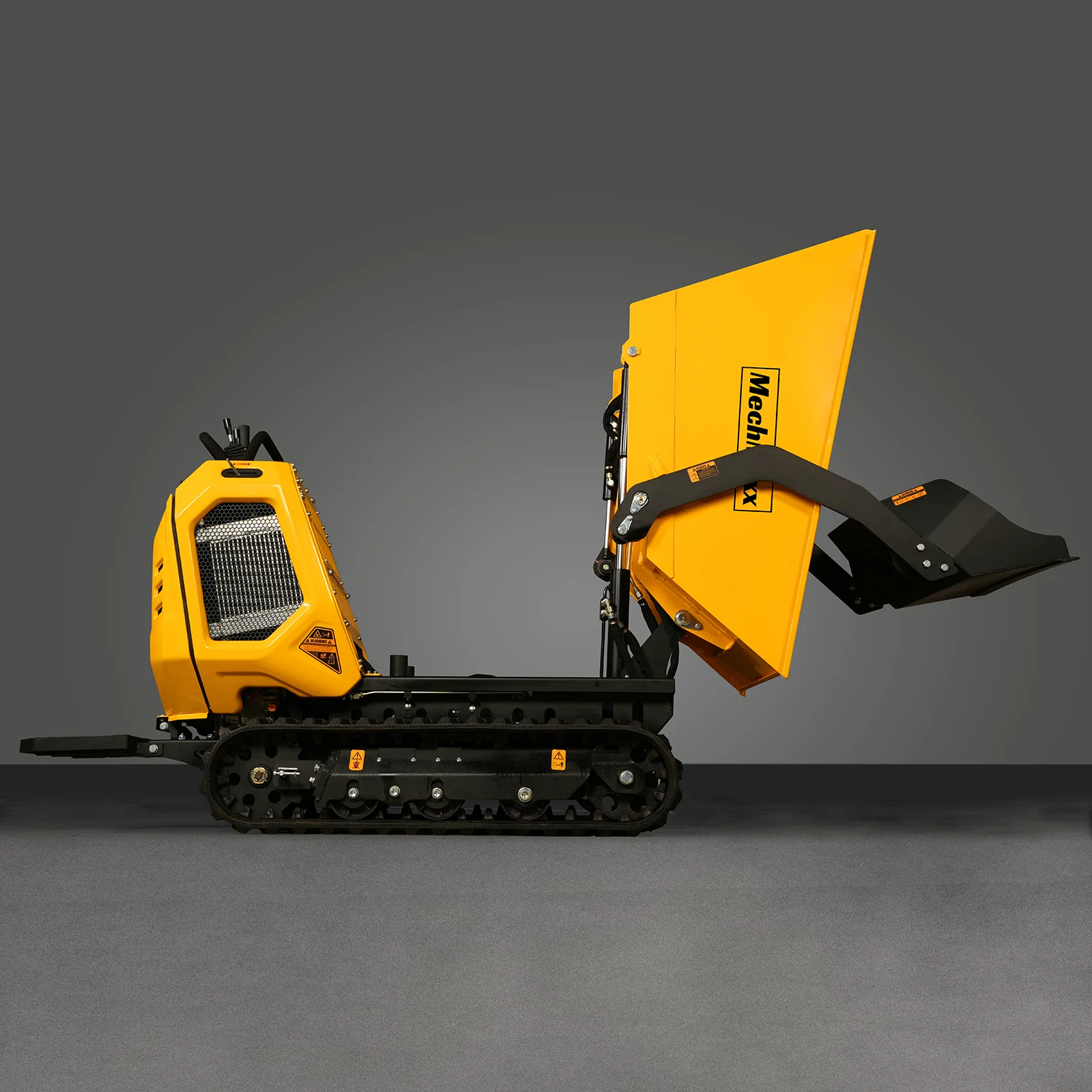 1800lb 420cc  E-start Gas Engine Stand-ON Hydraulic Track Dumper with Self-Loading ,  T80 - Image 17