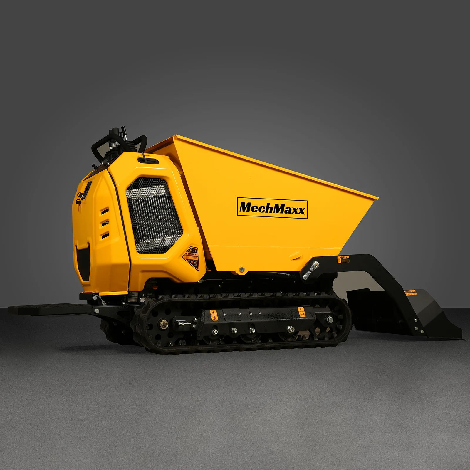 1800lb 420cc  E-start Gas Engine Stand-ON Hydraulic Track Dumper with Self-Loading ,  T80 - Image 18