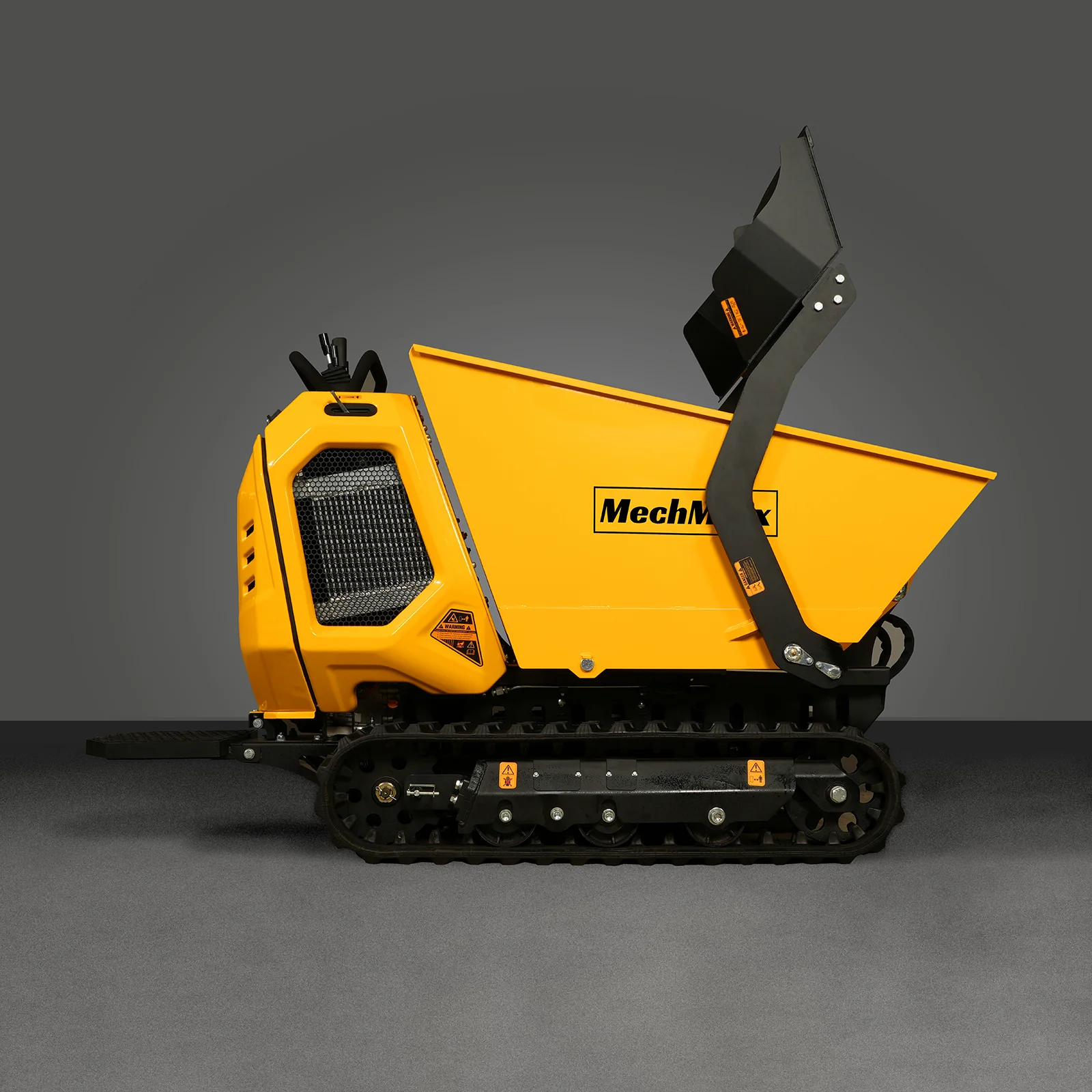 1800lb 420cc  E-start Gas Engine Stand-ON Hydraulic Track Dumper with Self-Loading ,  T80 - Image 19