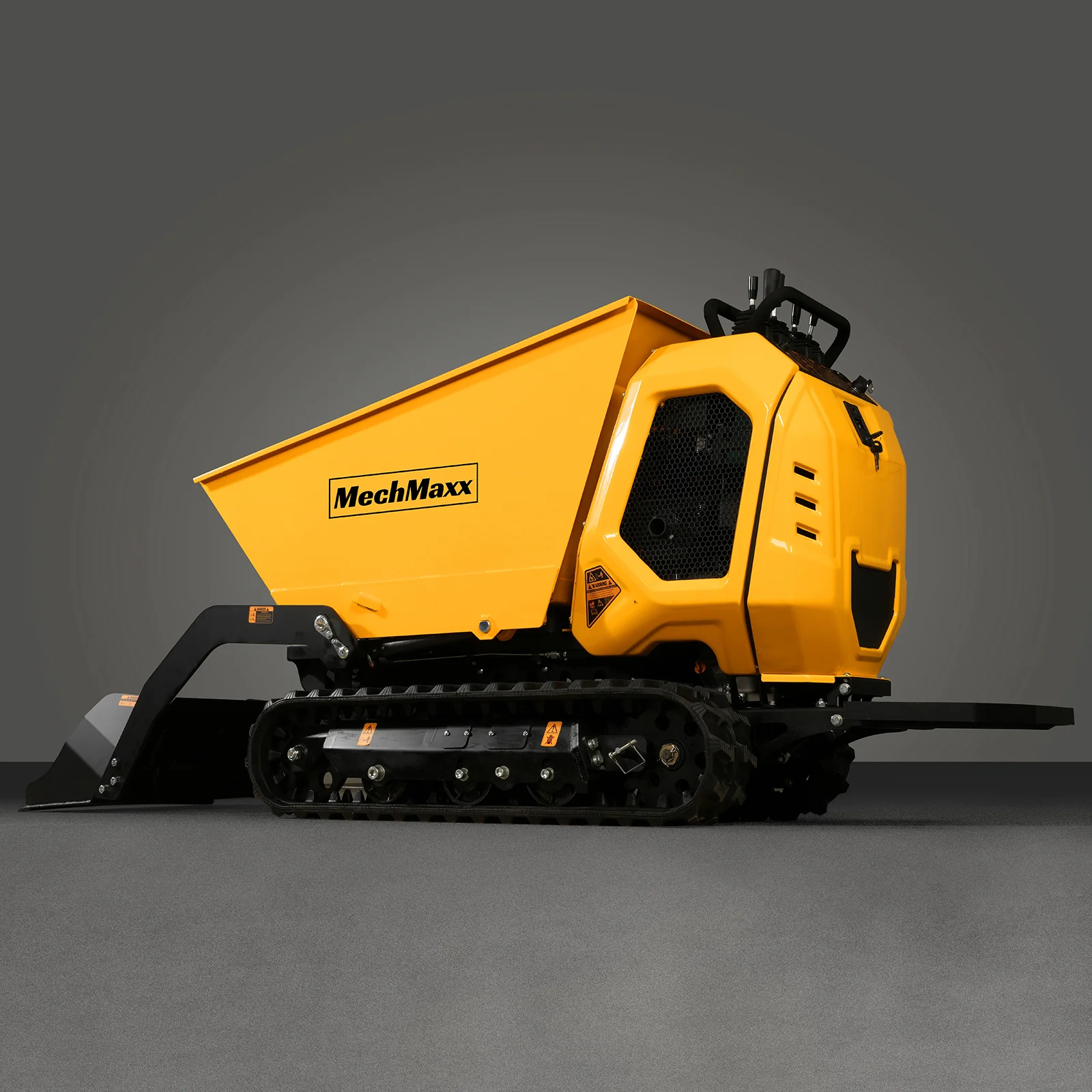 1800lb 420cc  E-start Gas Engine Stand-ON Hydraulic Track Dumper with Self-Loading ,  T80 - Image 22