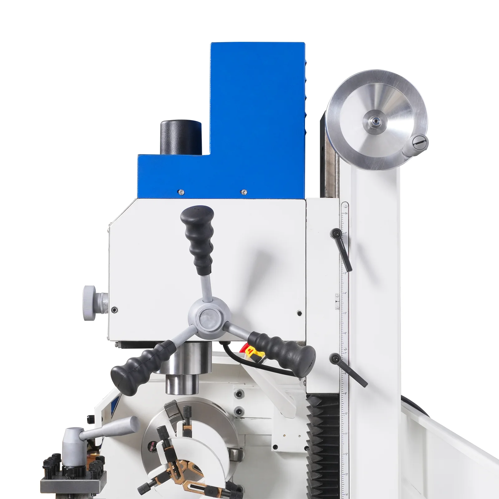 2 HP 11'' x 30'' Combination Lathe Milling Drilling Machine Brushless Motor, 1.5'' Spindle Bore, 0-2000 RPM Variable Speed, High Precision Benchtop Lathe for Metalworking – Without Stand 1130VC - Image 18