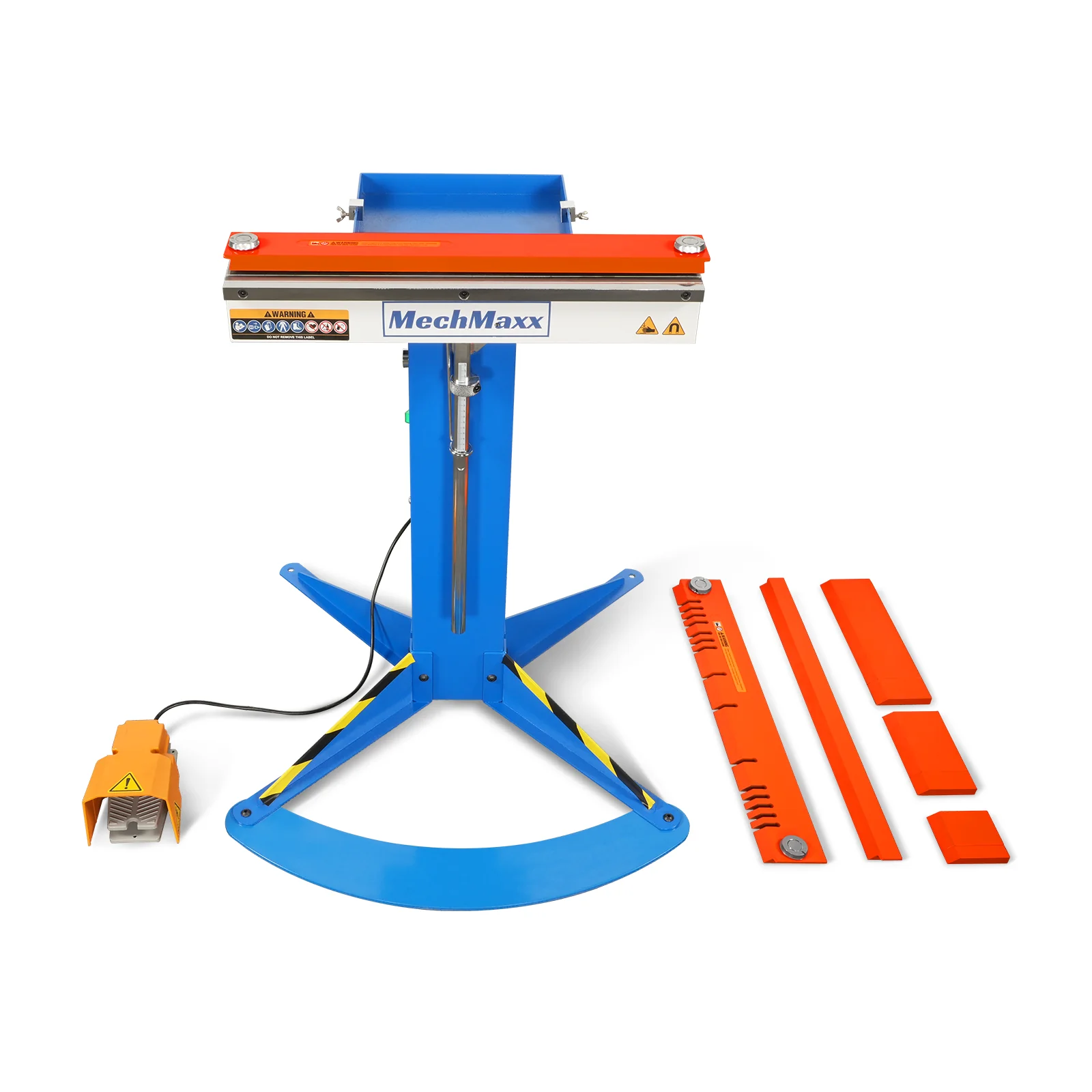 24'' Industrial Magnetic Pan and BOX Heavy Duty Sheet Metal Brake 20 Gauge Capacity Shear Press Brake,  MSMB650E - Image 17