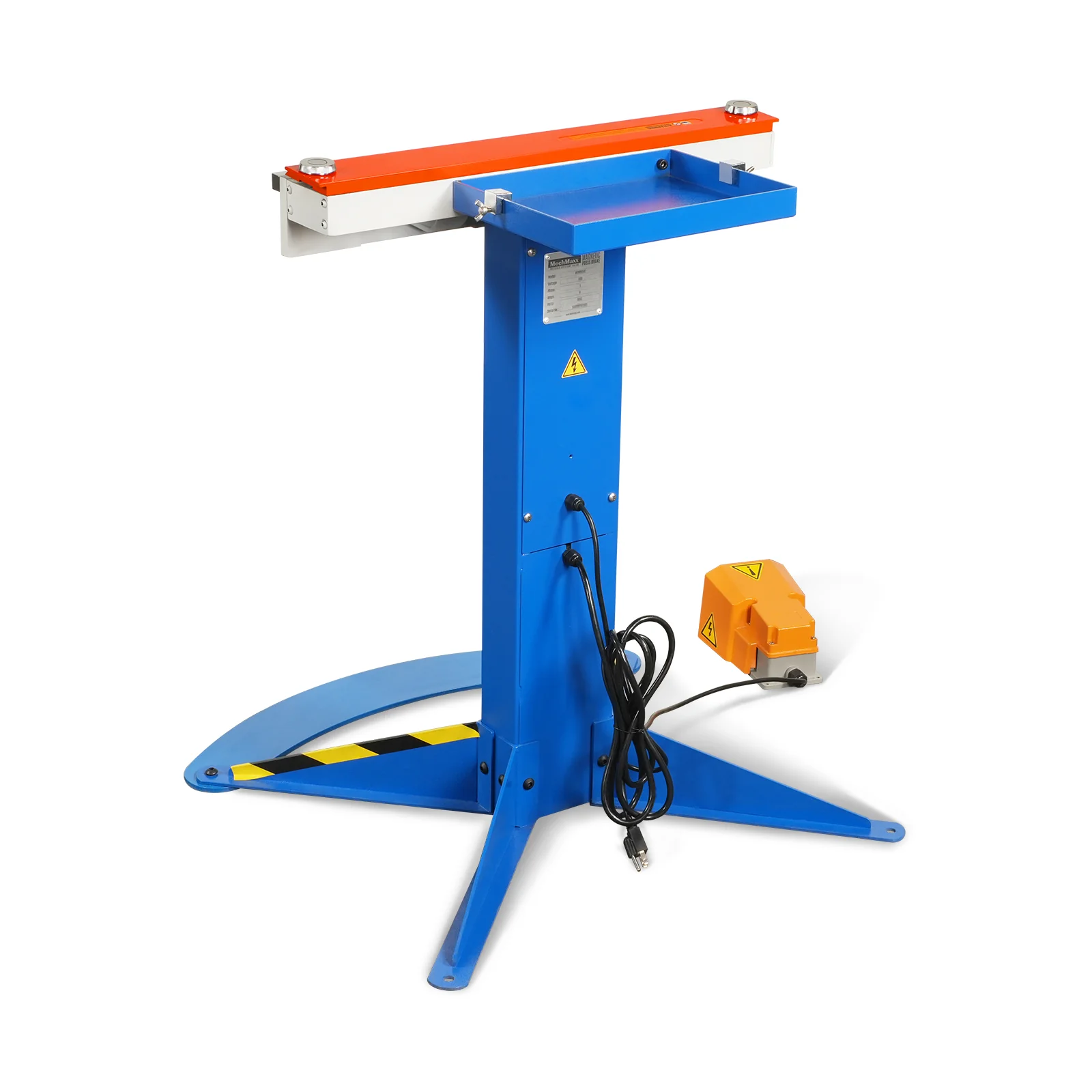 24'' Industrial Magnetic Pan and BOX Heavy Duty Sheet Metal Brake 20 Gauge Capacity Shear Press Brake,  MSMB650E - Image 19