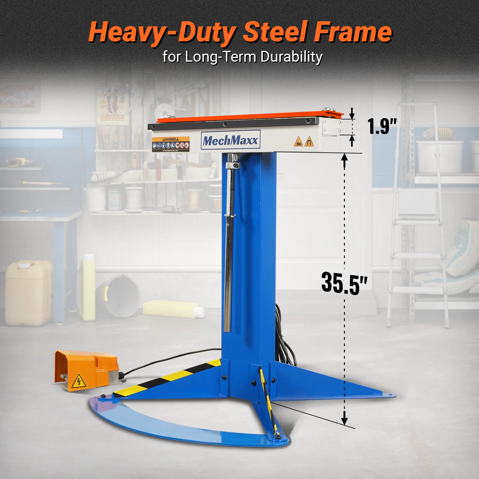 24'' Industrial Magnetic Pan and BOX Heavy Duty Sheet Metal Brake 20 Gauge Capacity Shear Press Brake,  MSMB650E - Image 7