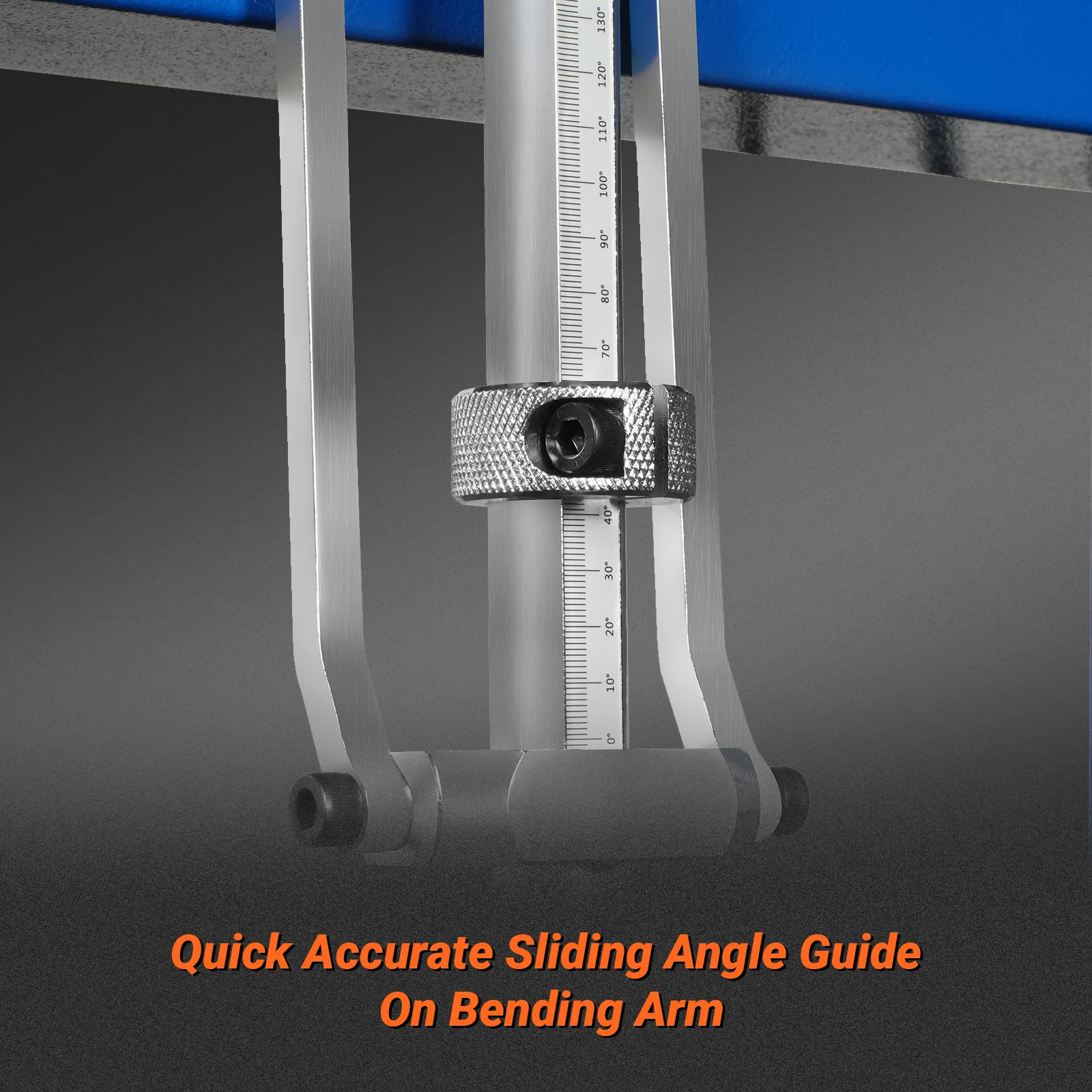24'' Industrial Magnetic Pan and BOX Heavy Duty Sheet Metal Brake 20 Gauge Capacity Shear Press Brake,  MSMB650E - Image 9