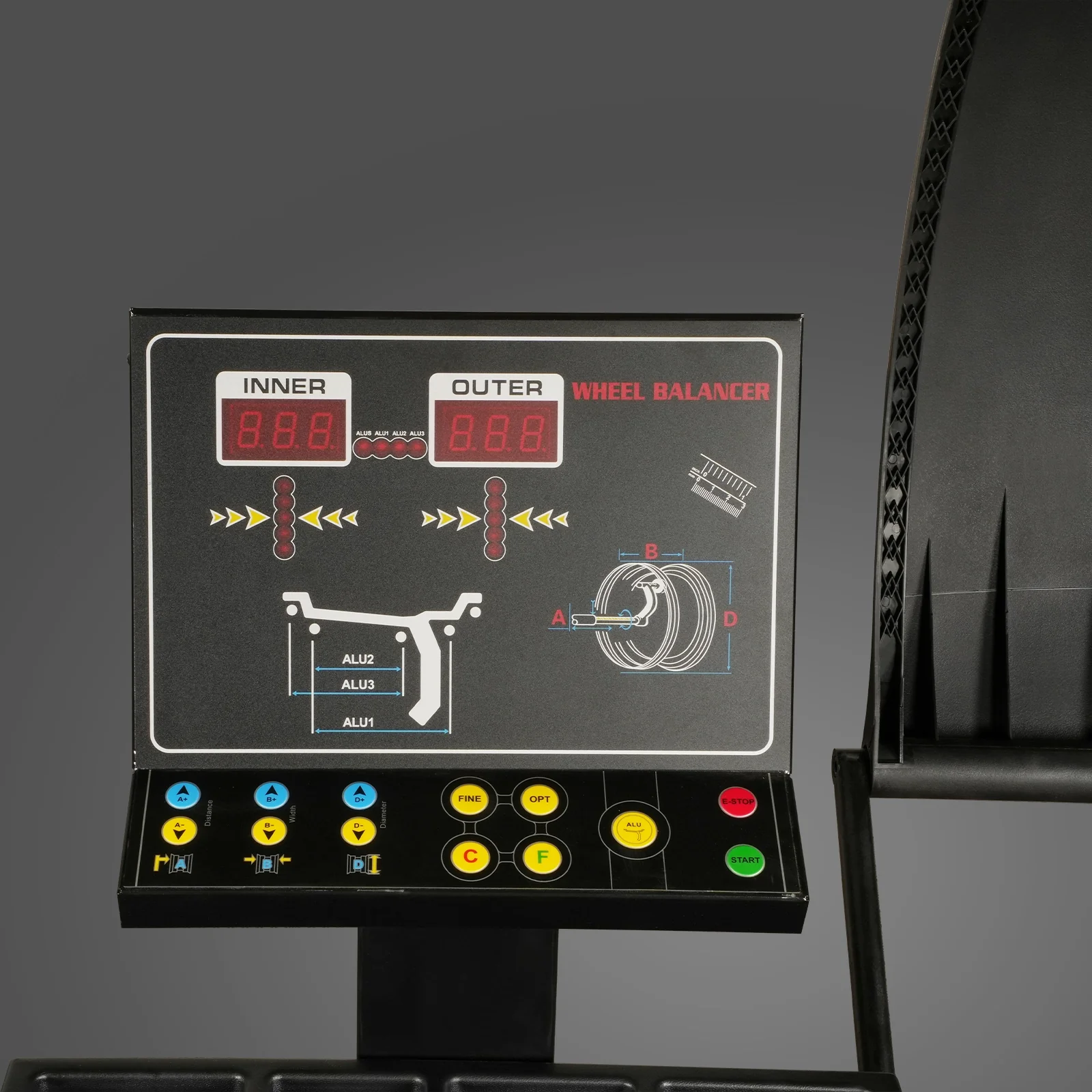 High Performance Tilt Back Tire Changer Wheel Balancer Combo,  TC9682,  WB857 - Image 21