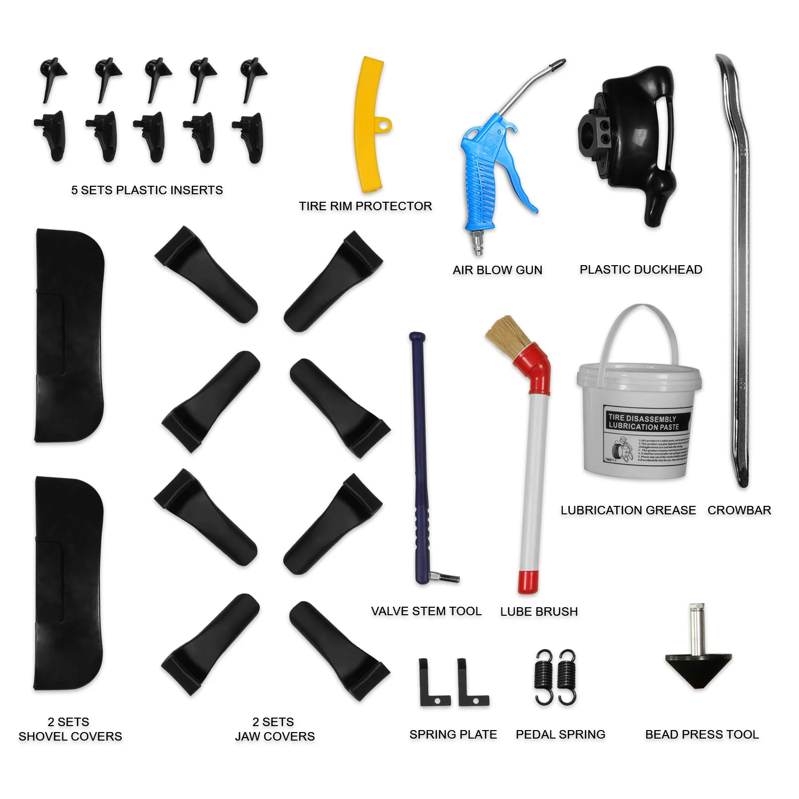 24" Rim Assist Arm Tire Changer Wheel Balancer Combo,  TC9661,  WB855 - Image 3