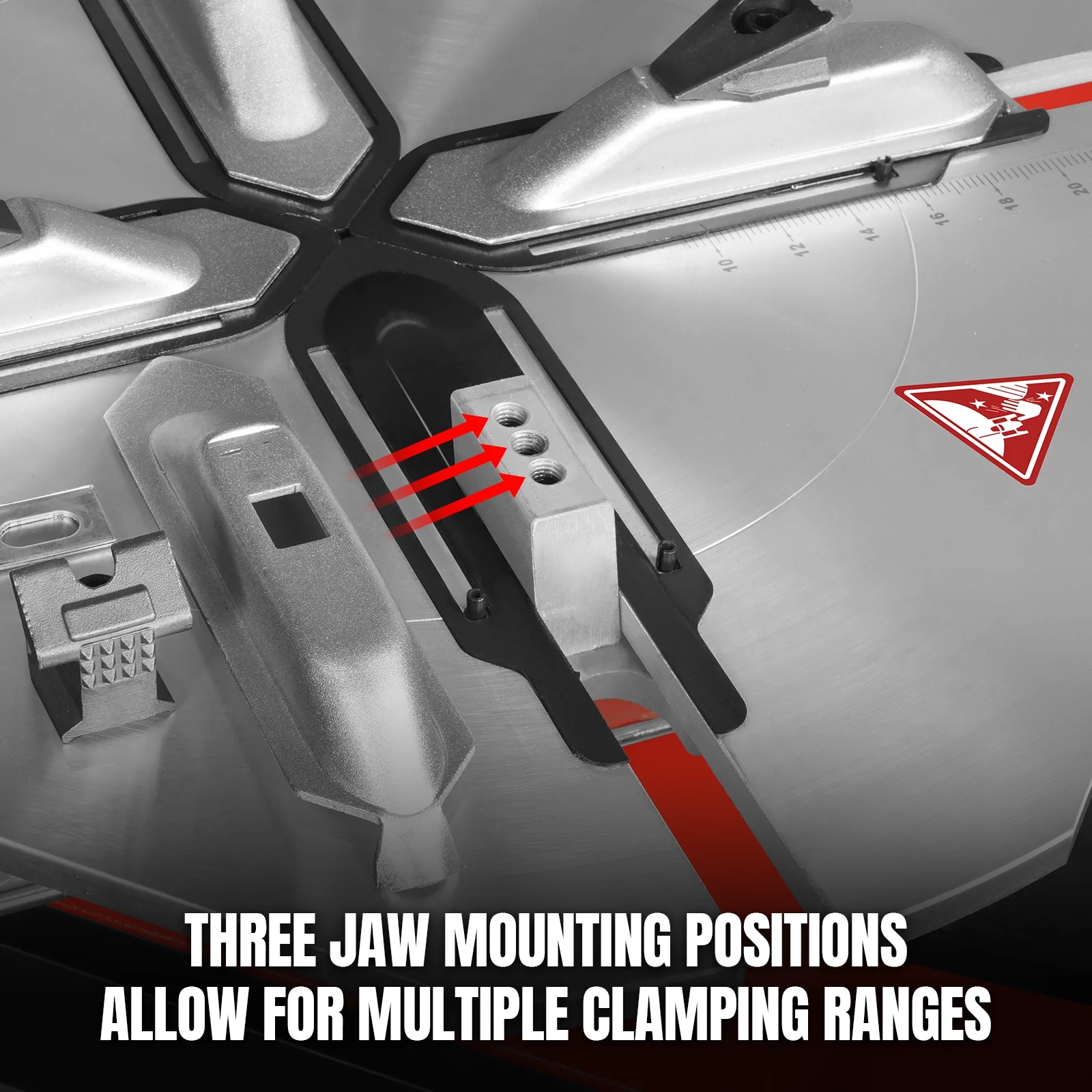 24" Rim Double Assist Arms Tire Changer Swing Arm Wheel Changer with Bead Blaster,  TC9662 - Image 4