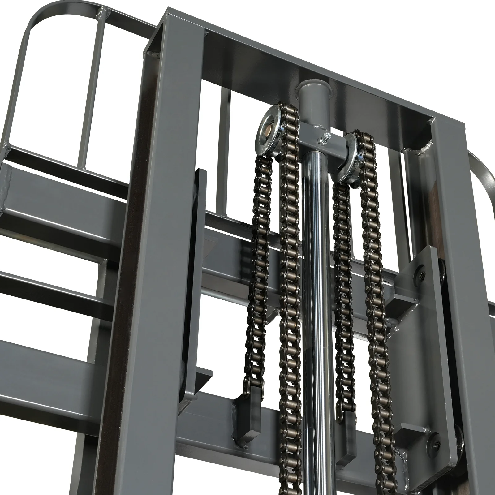 2640lbs Lithium-ion Electric Straddle Stacker,  118" Lift,  Adjustable Legs & Forks,  F26-118S - Image 13