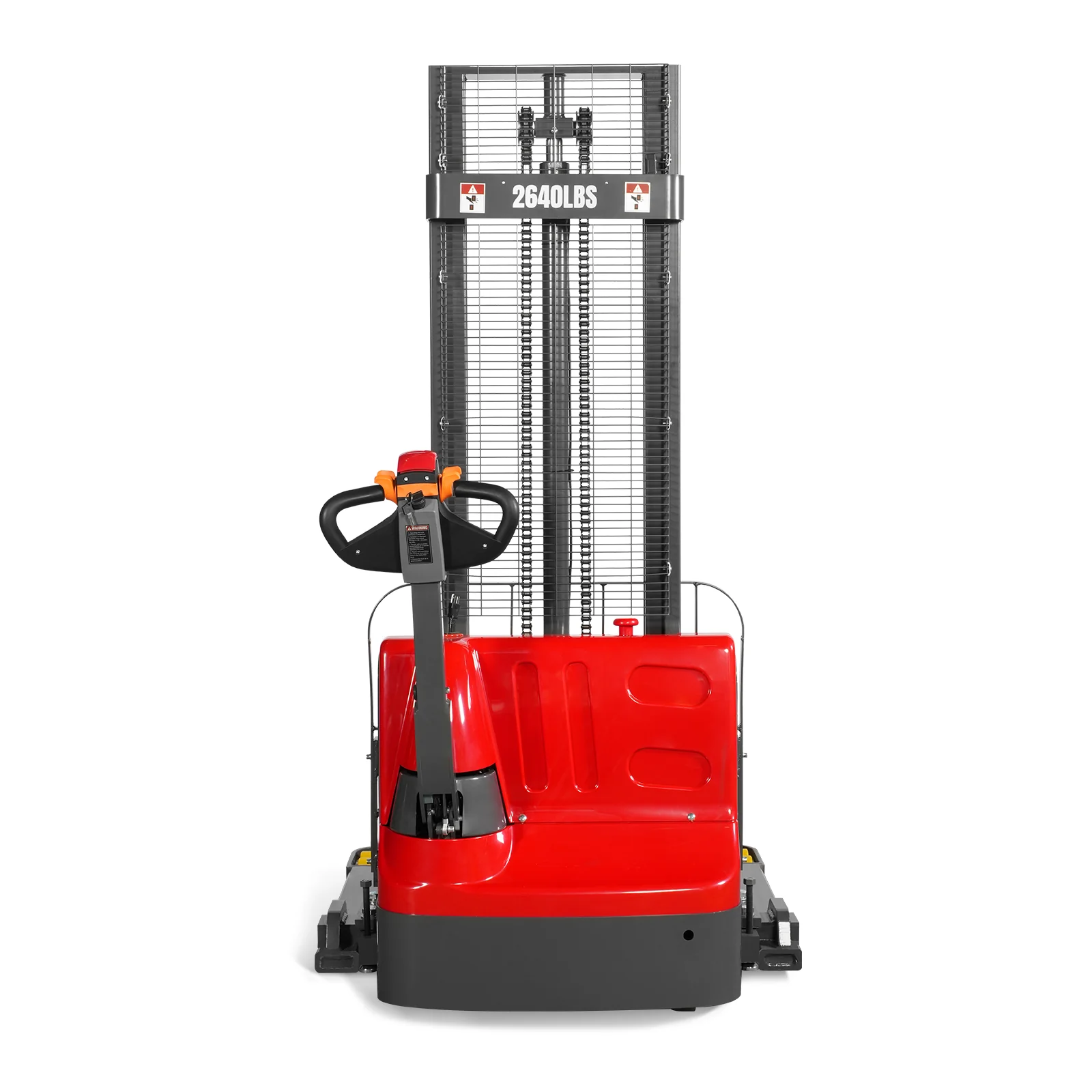 2640lbs Lithium-ion Electric Straddle Stacker,  118" Lift,  Adjustable Legs & Forks,  F26-118S - Image 22