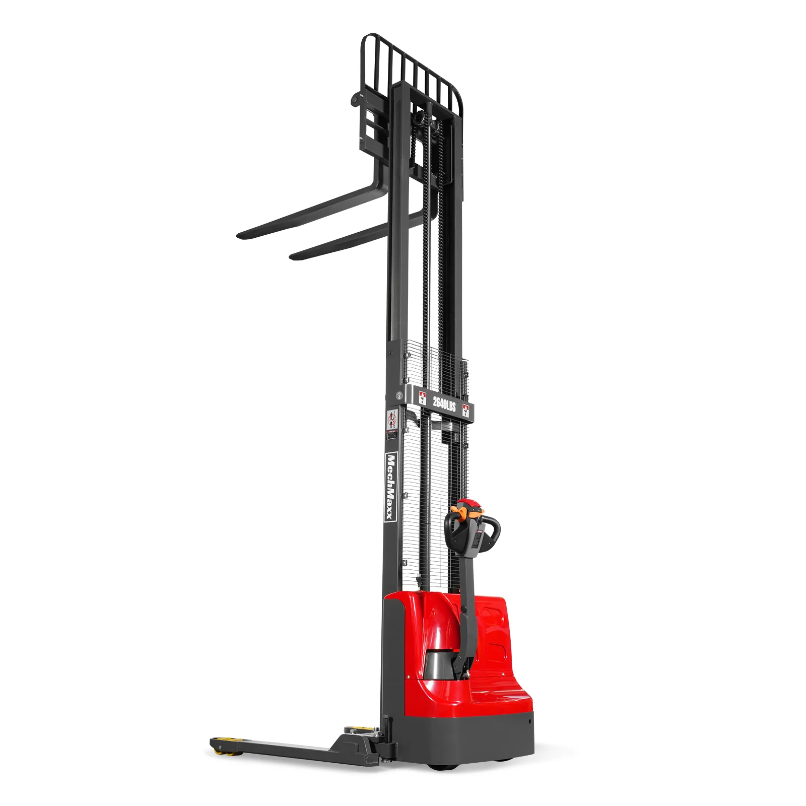 2640lbs Electric Straddle Stacker,  118" Lift,  Adjustable Legs & Forks,  F26-118SLA - Image 31