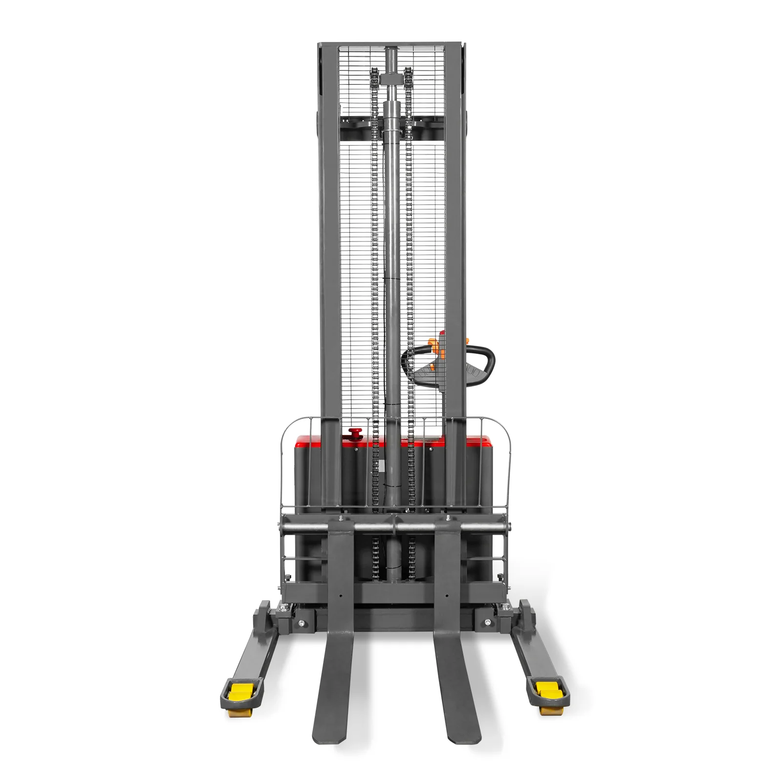 2640lbs Electric Straddle Stacker, 138" Lift,  Adjustable Legs & Forks,  F26-138SLA - Image 25