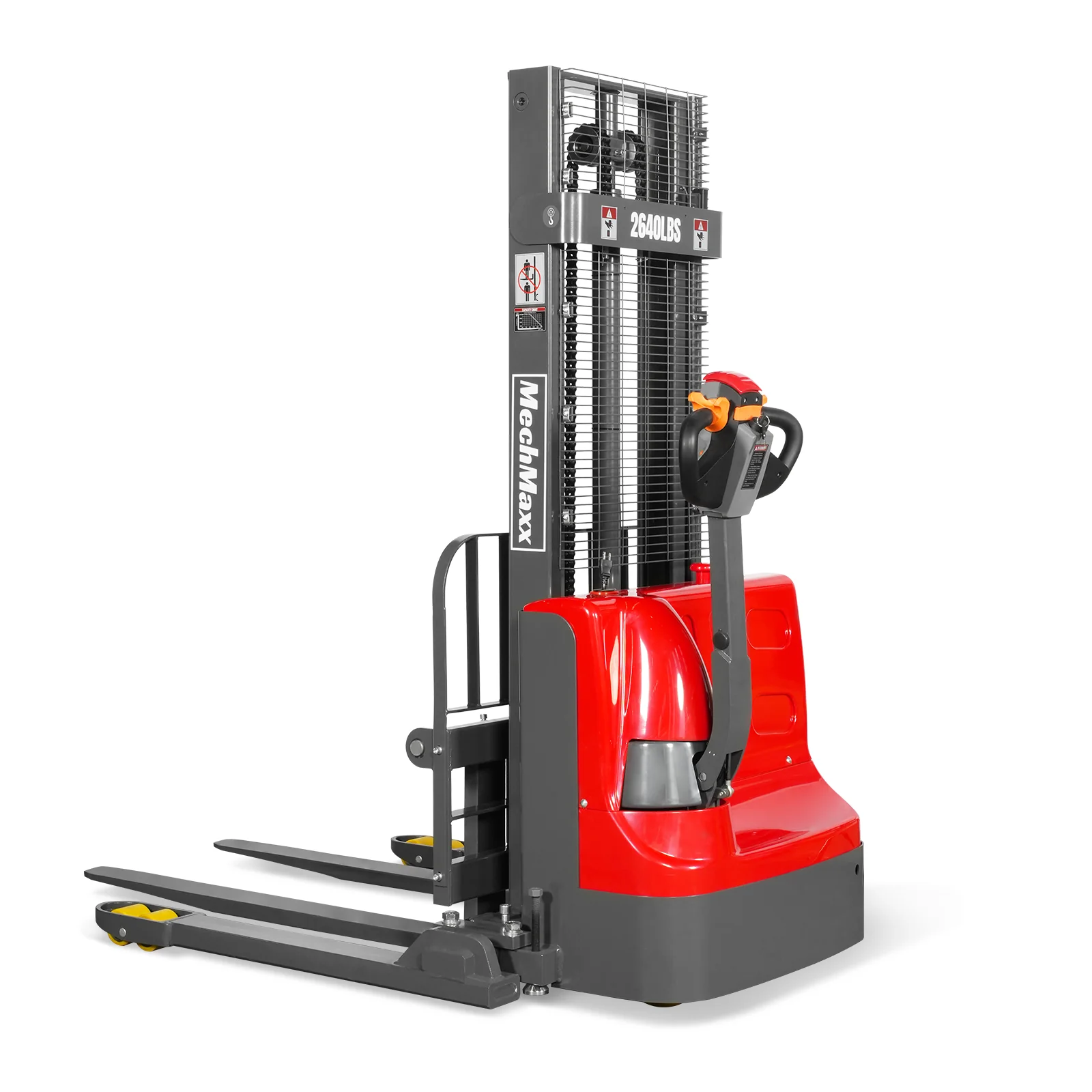 2640lbs Electric Straddle Stacker,  98" Lift,  Adjustable Legs & Forks,  F26-98SLA - Image 22