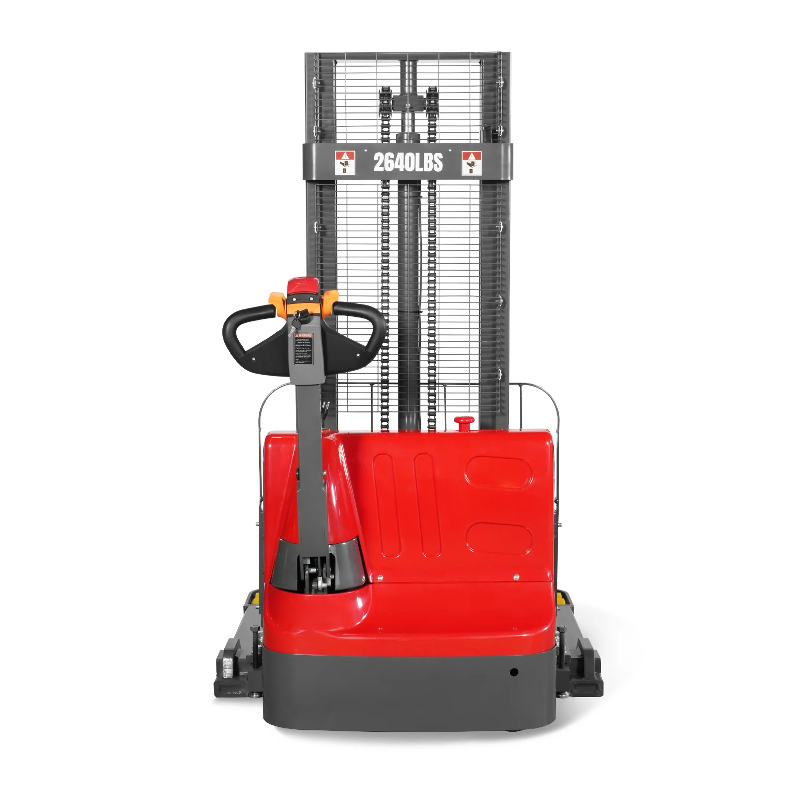 2640lbs Electric Straddle Stacker,  98" Lift,  Adjustable Legs & Forks,  F26-98SLA - Image 23